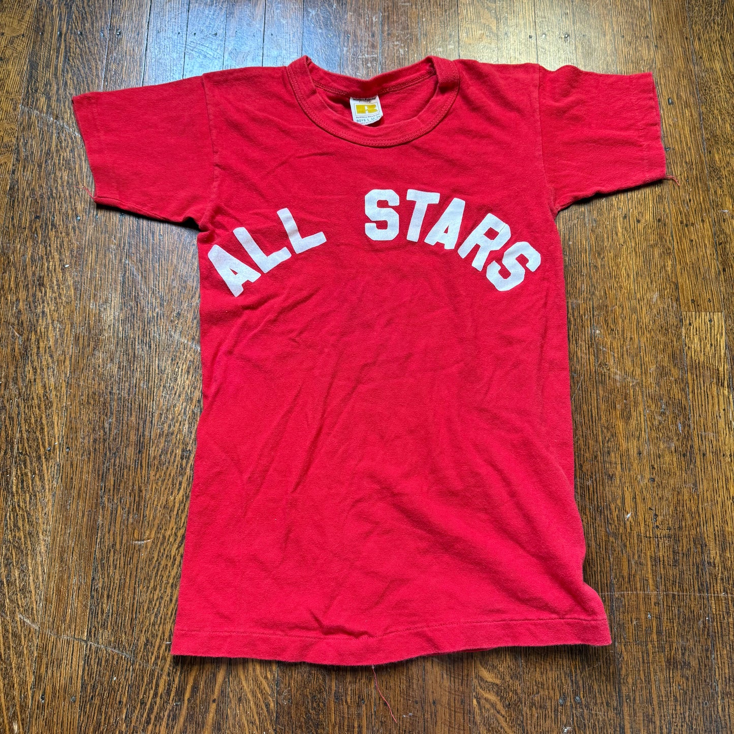 1970s All Stars 1 T-Shirt, Russell Athletic, Little League Baseball Tee