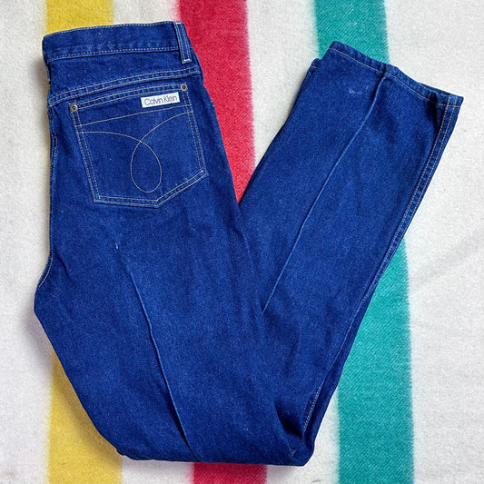 1980s Calvin Klein Jeans, 30.5"x33.5"