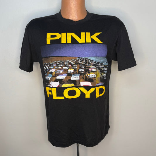 1980s Pink Floyd Concert T-Shirt, World Tour 1987, A Momentary Lapse of Reason, Spring Ford Size Medium