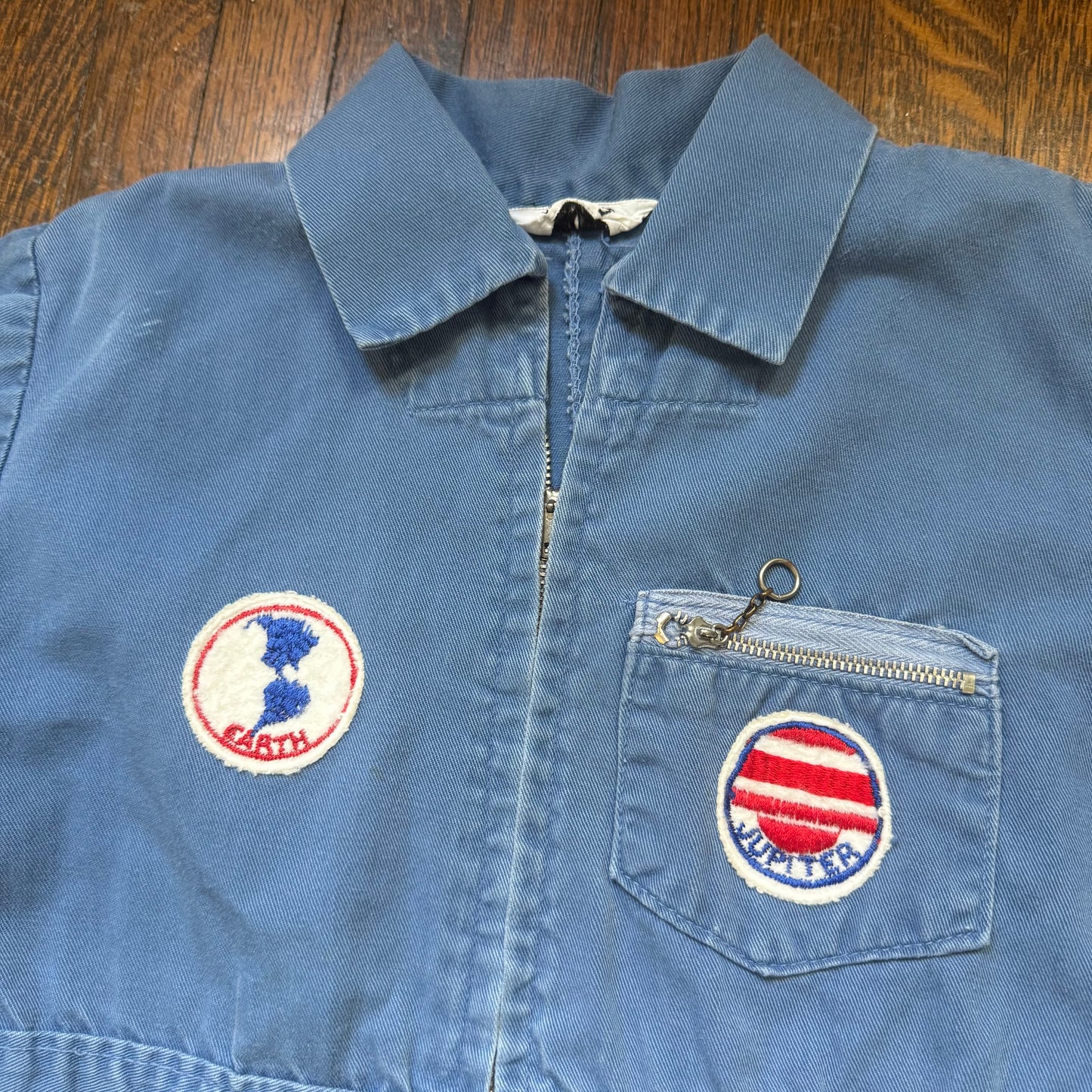 1960s Kids’ Astronaut Coveralls, Stuart Jay Size 4, Space Jumpsuit, Costume