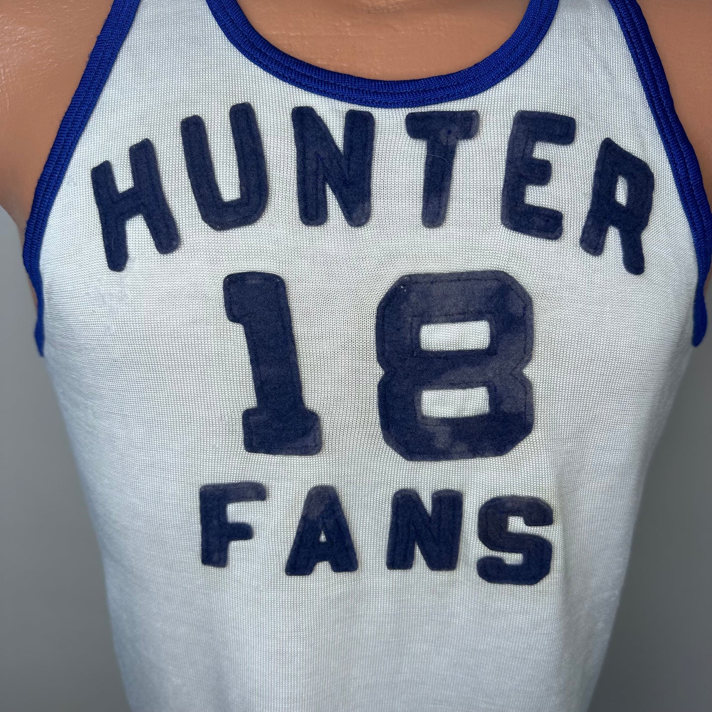 1940s Hunter Fans Basketball Jersey, York Arms Co Sporting Goods, Memphis Junior Chamber of Commerce League