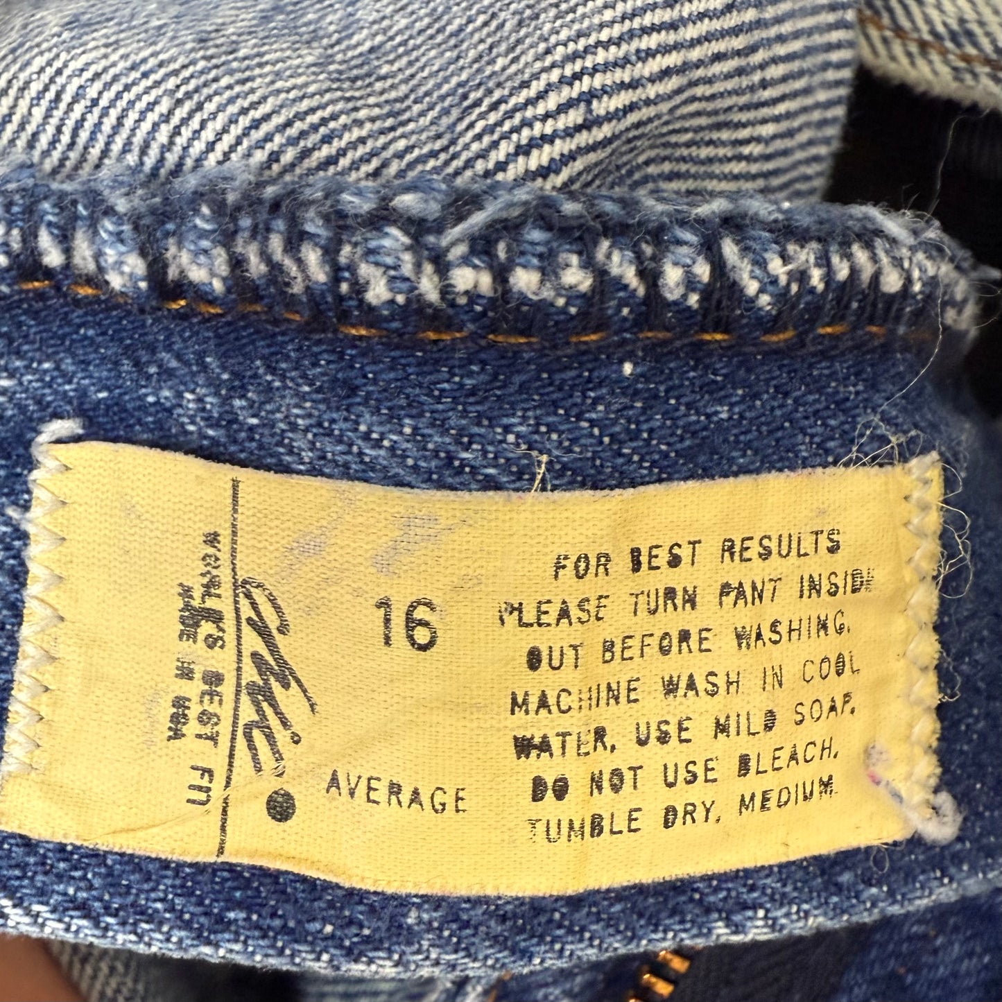 1980s Acid Wash Jeans, Chic 31"x30.5", High Rise Tapered Leg