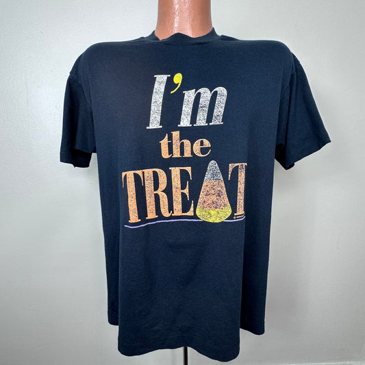 1980s I’m the Treat Halloween T-Shirt, Screen Stars Size M/L