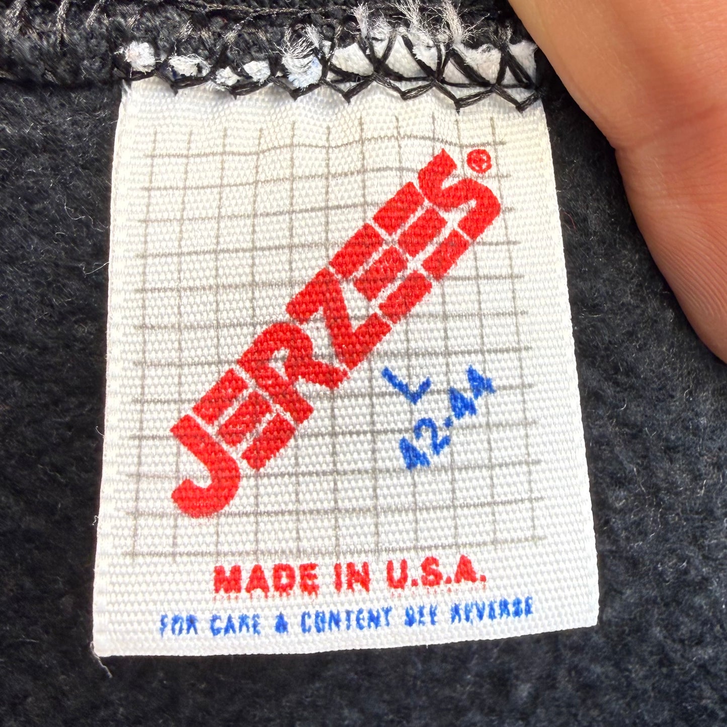 1980s Hawaii Black Sweatshirt, Jerzees Size Large