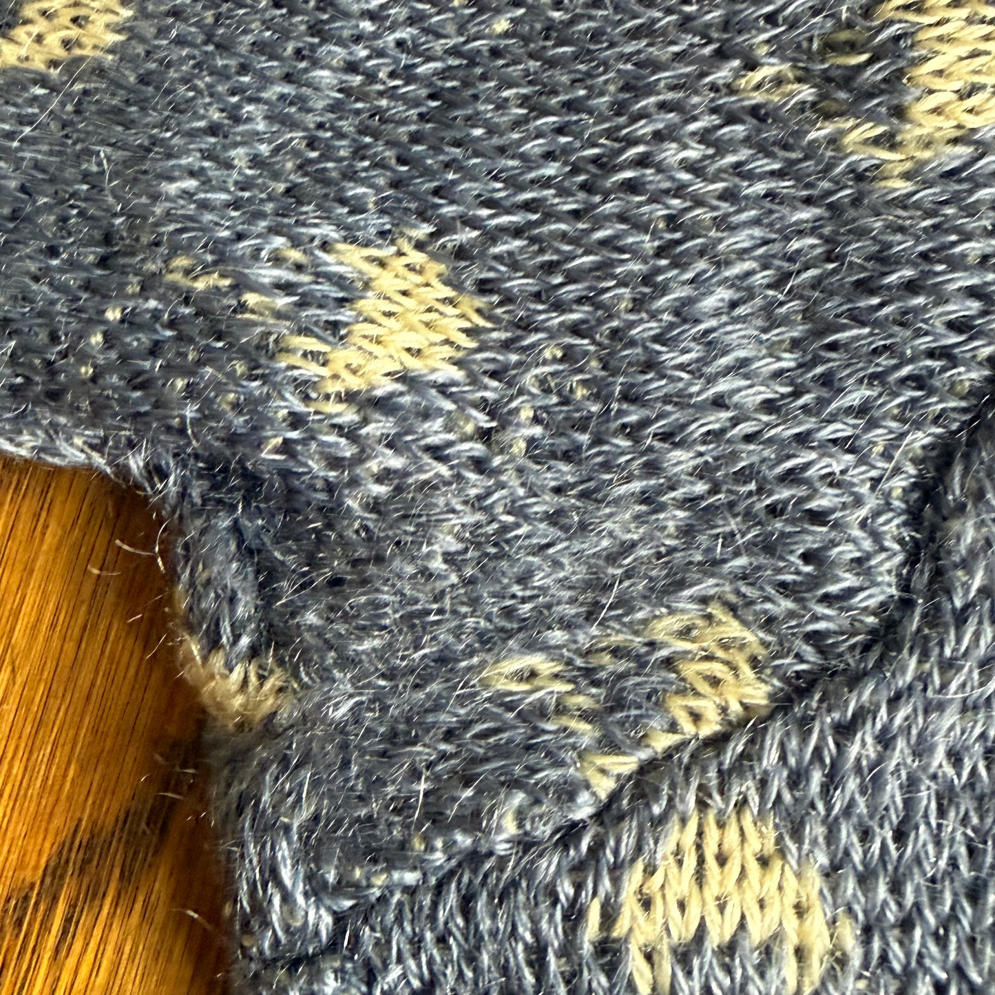 1940s Jantzen P-38 Sweater, Blue, Size 40, WW2 Fighter Jet Plane Novelty Knit