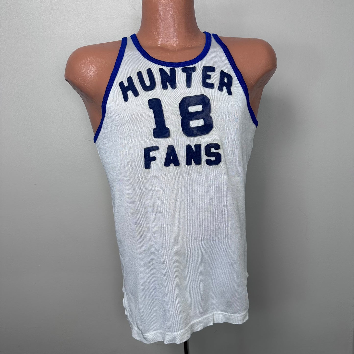 1940s Hunter Fans Basketball Jersey, York Arms Co Sporting Goods, Memphis Junior Chamber of Commerce League