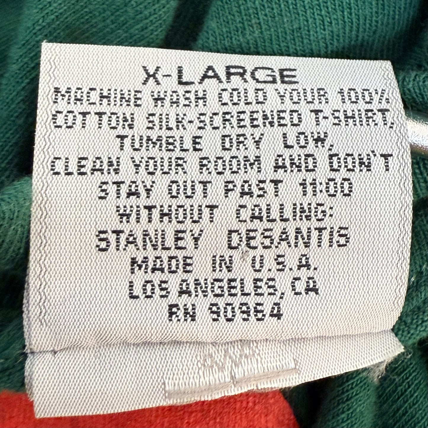 1990s MTV's Beavis and Butthead Christmas Long Sleeve T-Shirt, Stanley Desantis Size XL, Mike Judge 1996