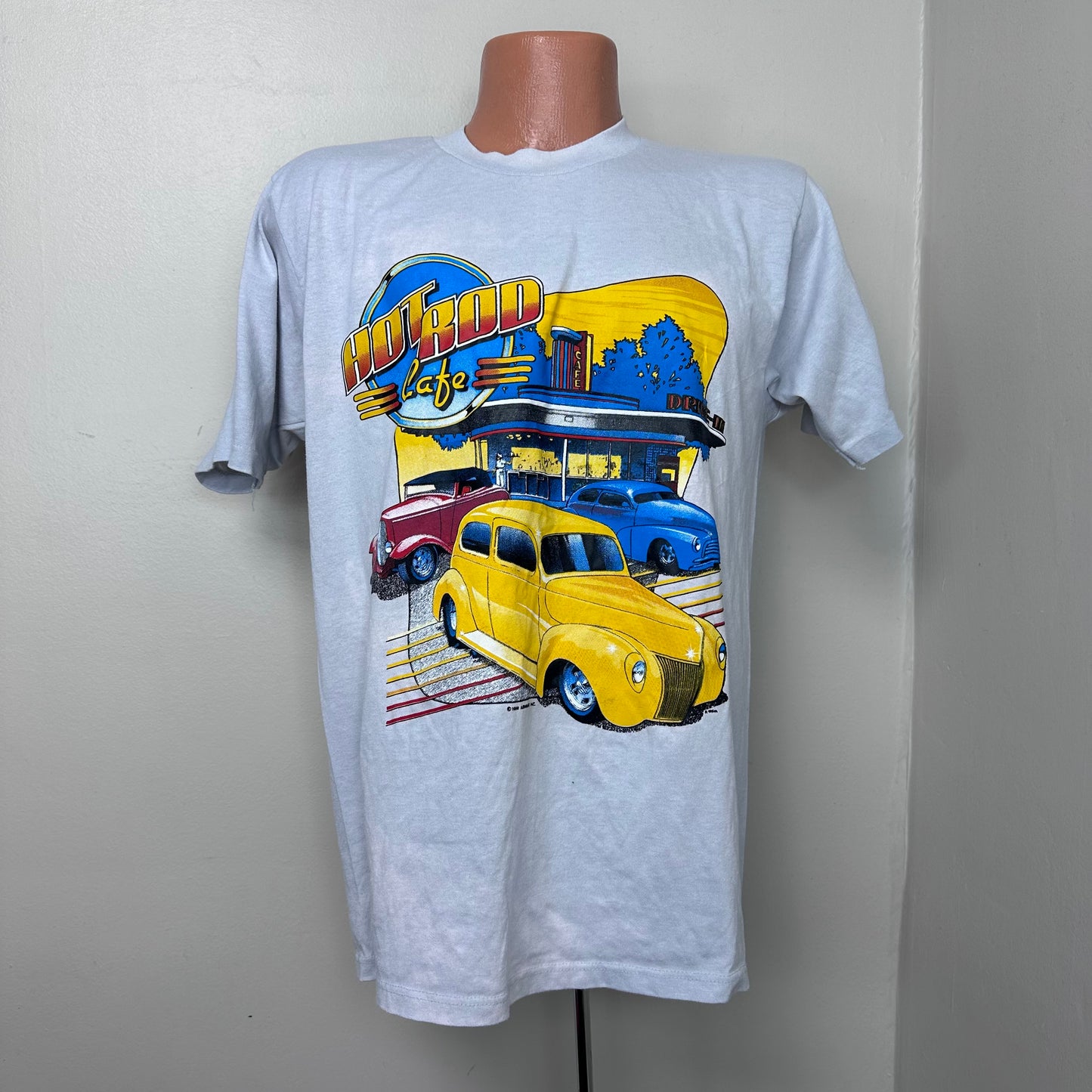 1990s Hot Rod Cafe Memphis TN T-Shirt, Cal Cru Size Large