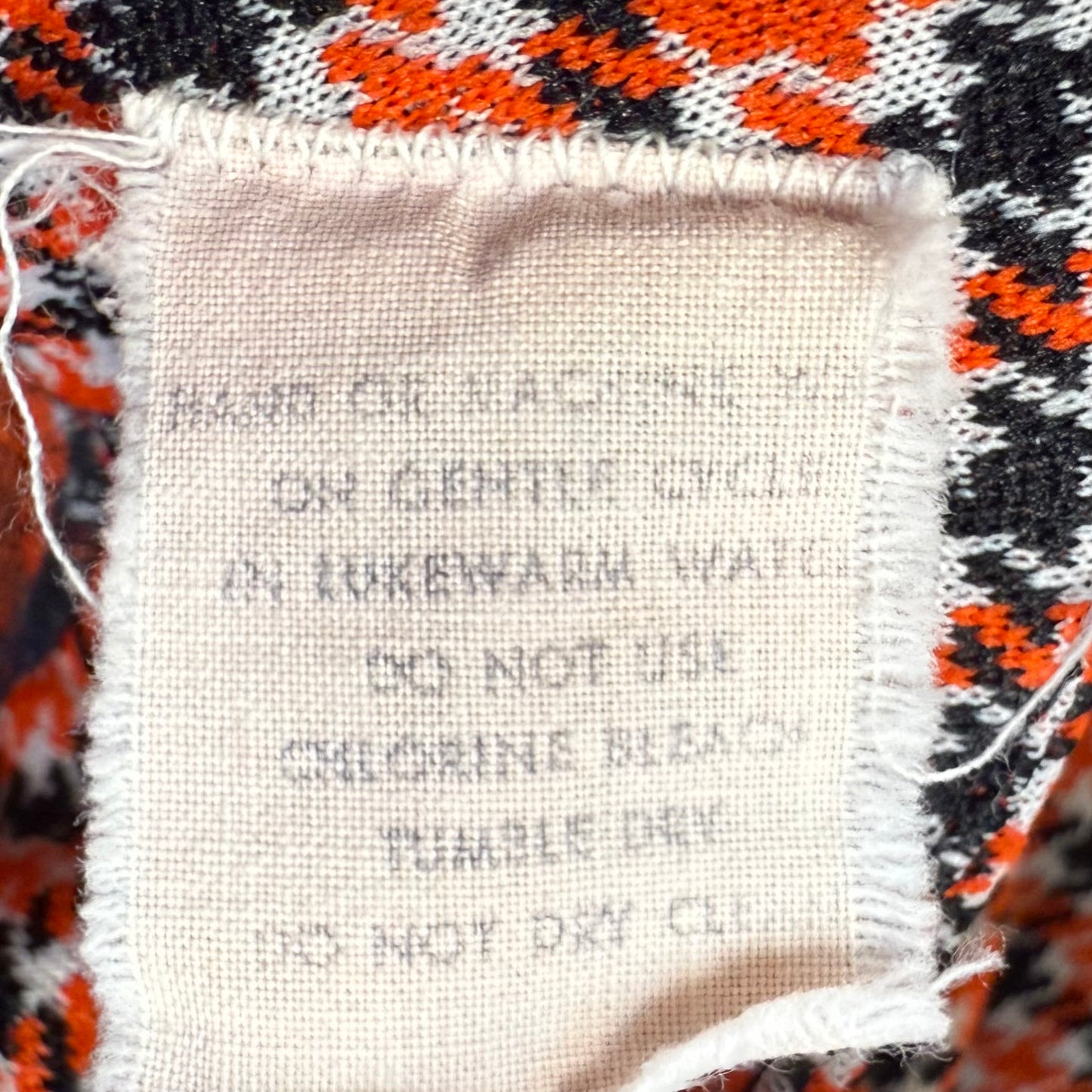 1970s Plaid Flare Leg Double Knit Slacks, Corinth Street Size XS, Bell Bottom Pants, 24"x31"