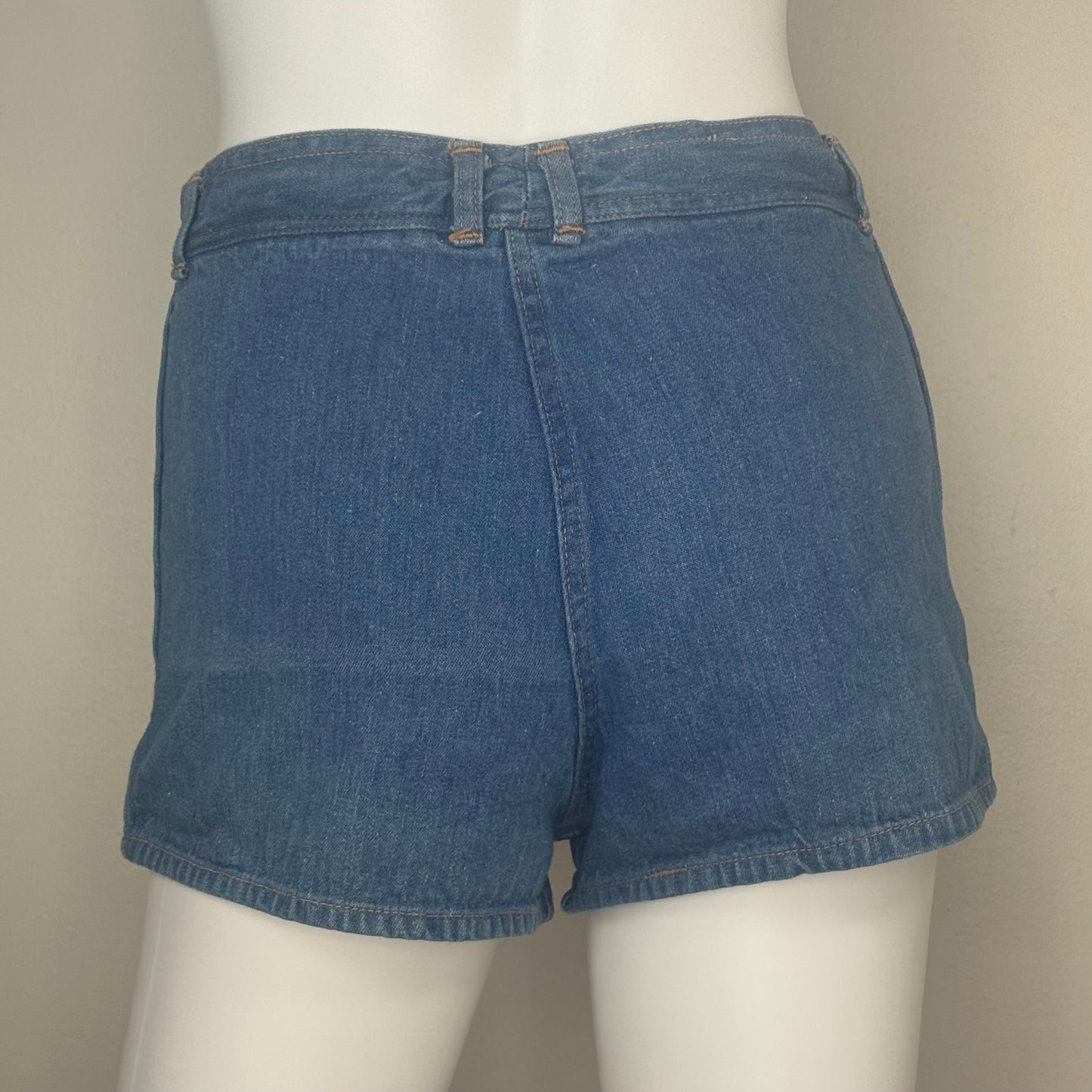 1970s Denim Shorts, Outerlimits Size XS