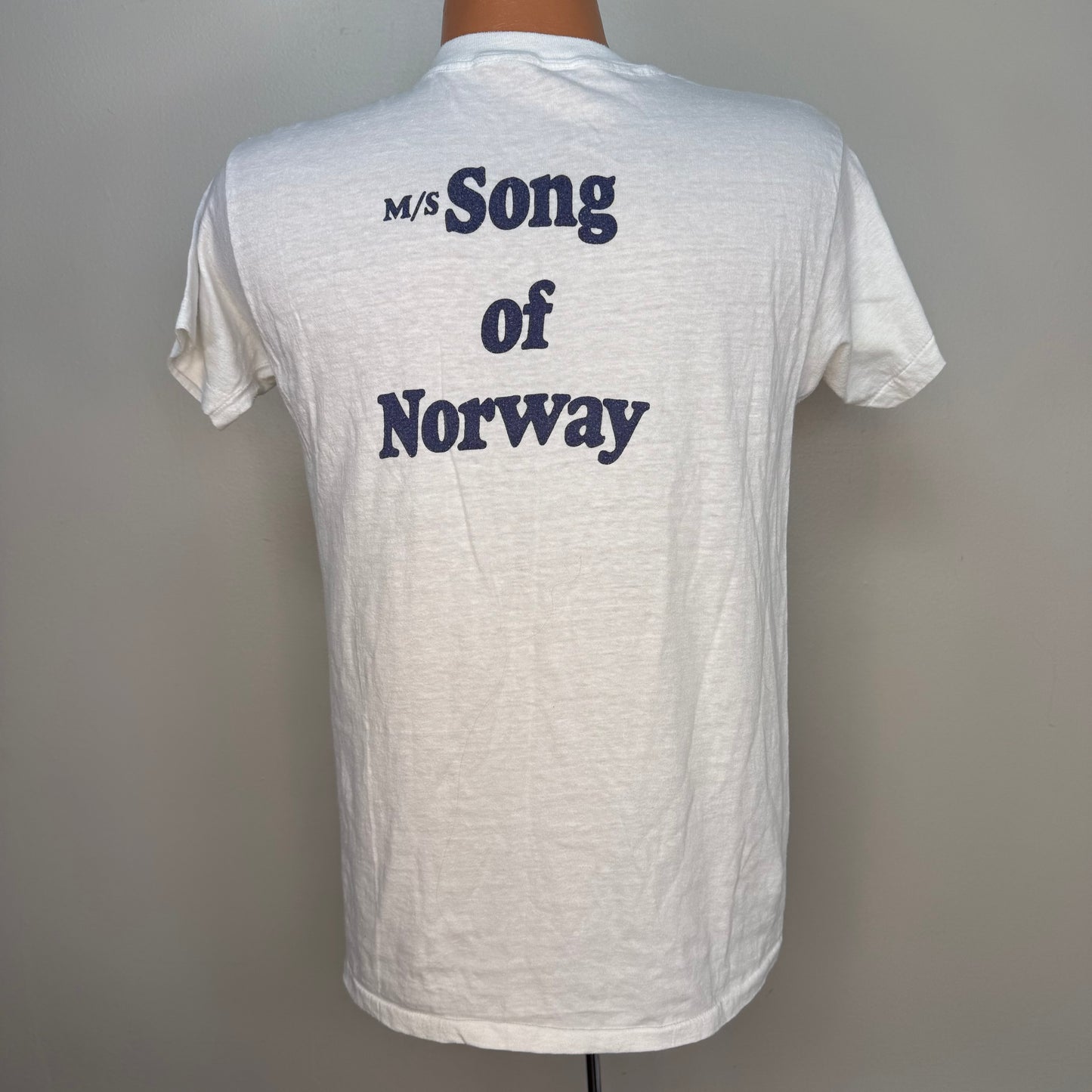 1970s Song Of Norway Cruise Ship T-Shirt, Size Medium
