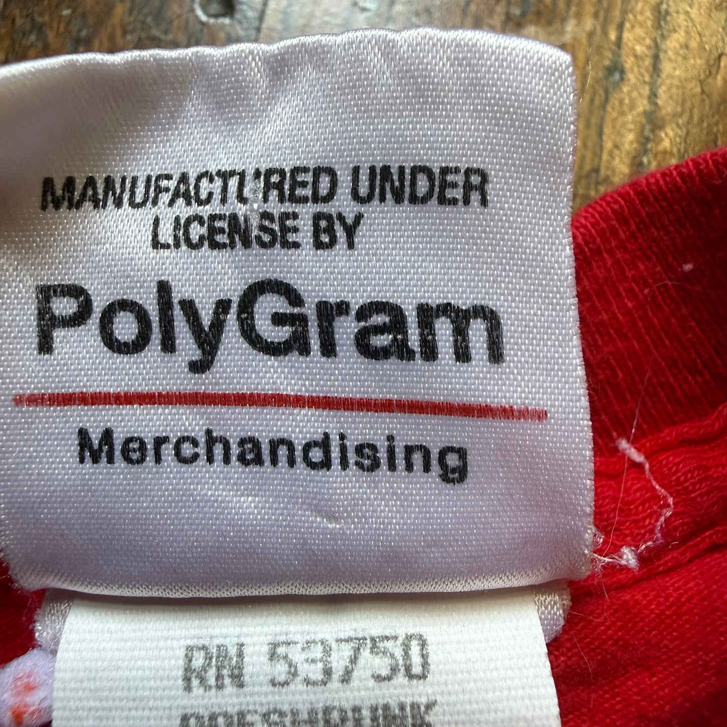 1990s Wishbone T-Shirt, Polygram Merchandising, The Dog Did My Homework, PBS, Jack Russell Terrier