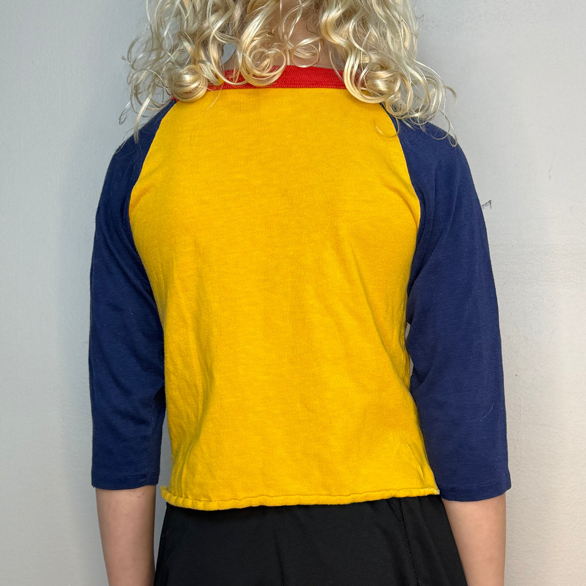 1980s Kids' Sporty Long Sleeve T-Shirt, Active Knits Size Youth 6/7, No 88