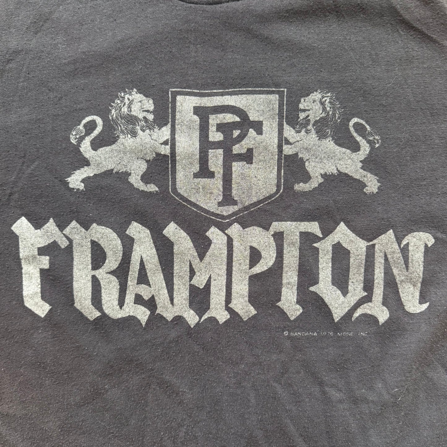 1970s Peter Frampton Concert T-Shirt, Back on the Road Summer Tour ‘79, Size Small