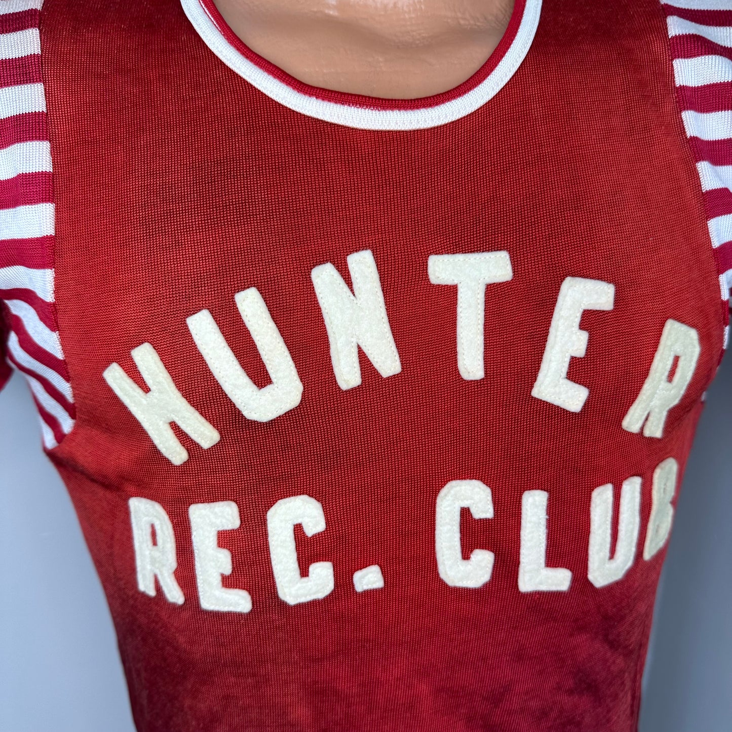 1940s Hunter Rec Club Jersey T-Shirt, MacGregor Size Small, Memphis Junior Chamber of Commerce League