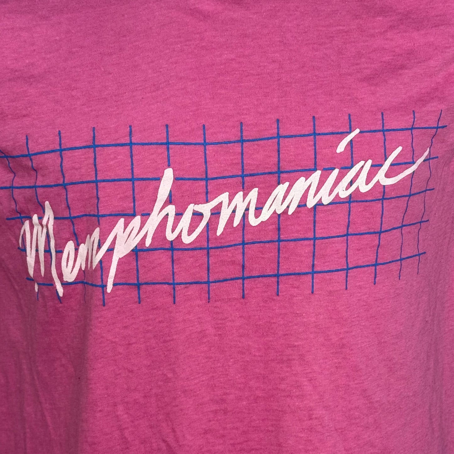 1980s Memphomaniac Sleeveless T-Shirt, Memphis, Screen Stars Size M/L