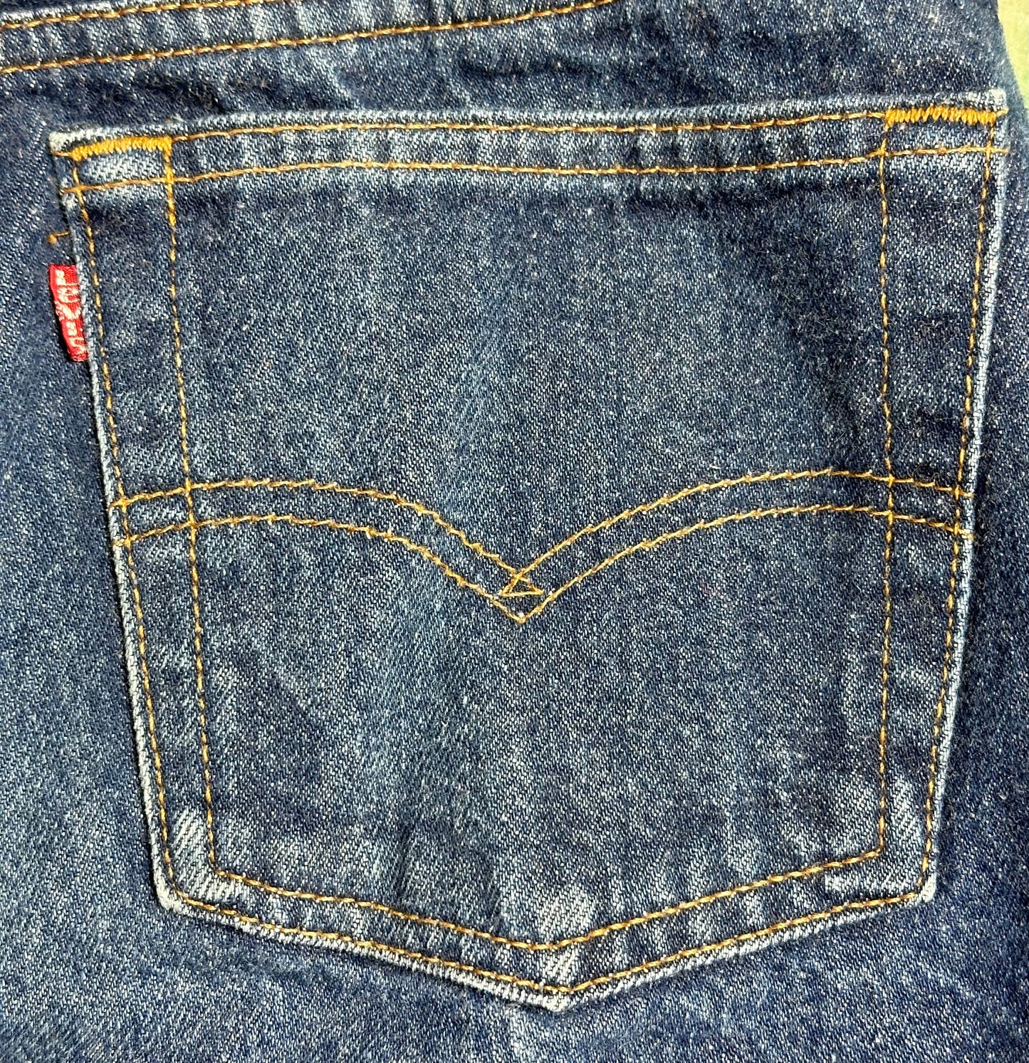 1980s Levi’s 501 Blue Jeans 26.5"x30"