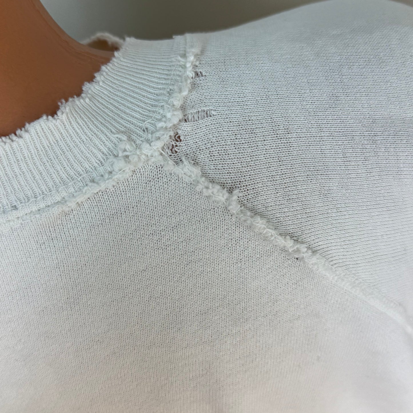 1960s University of Hawaii Sweatshirt, Distressed, Size Large-XL