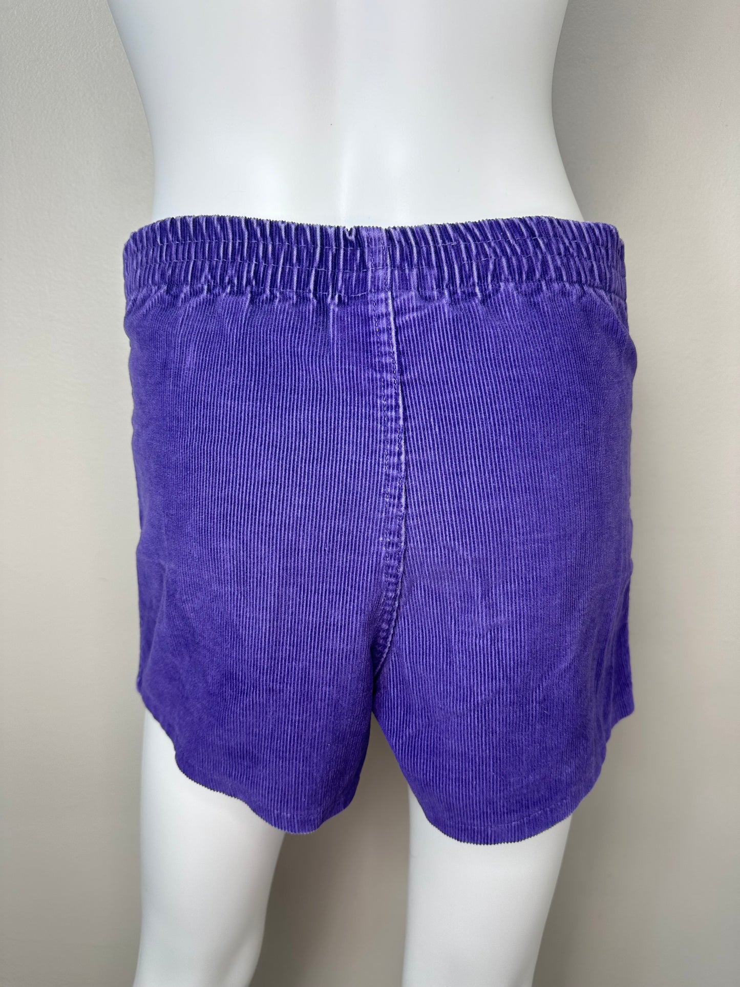 1970s/80s OP Purple Corduroy Shorts, Ocean Pacific Size 30, 70s Surfer