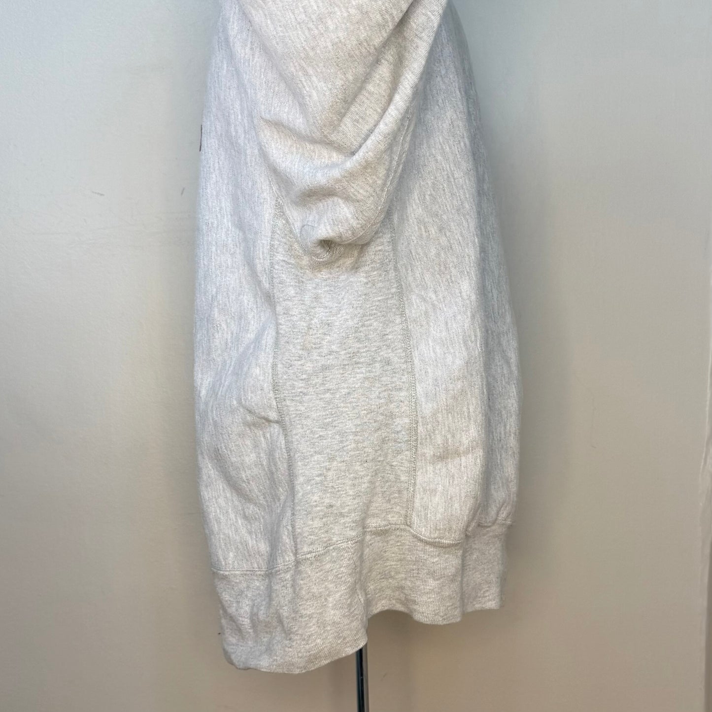 1980s University of Massachusetts Sweatshirt, Champion Reverse Weave Warmup Size X-Large, Triblend