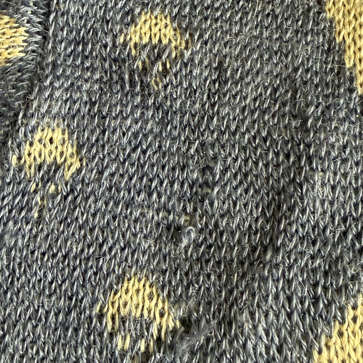 1940s Jantzen P-38 Sweater, Blue, Size 40, WW2 Fighter Jet Plane Novelty Knit