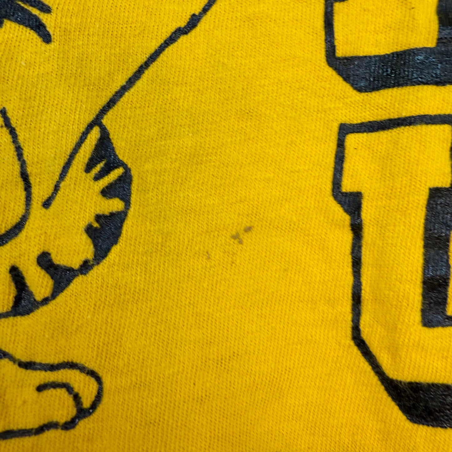 1970s UM Tigers T-Shirt, University of Missouri, Mizzou, Champion Blue Bar Size Large, Distressed