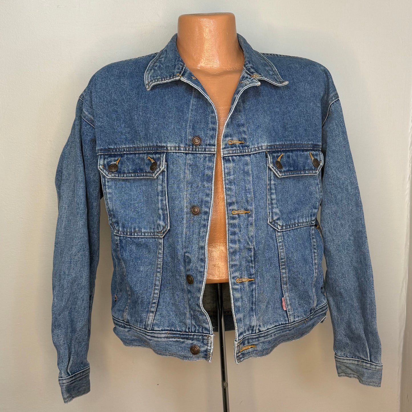 1980s/90s Denim Jacket, French Connection Size Medium