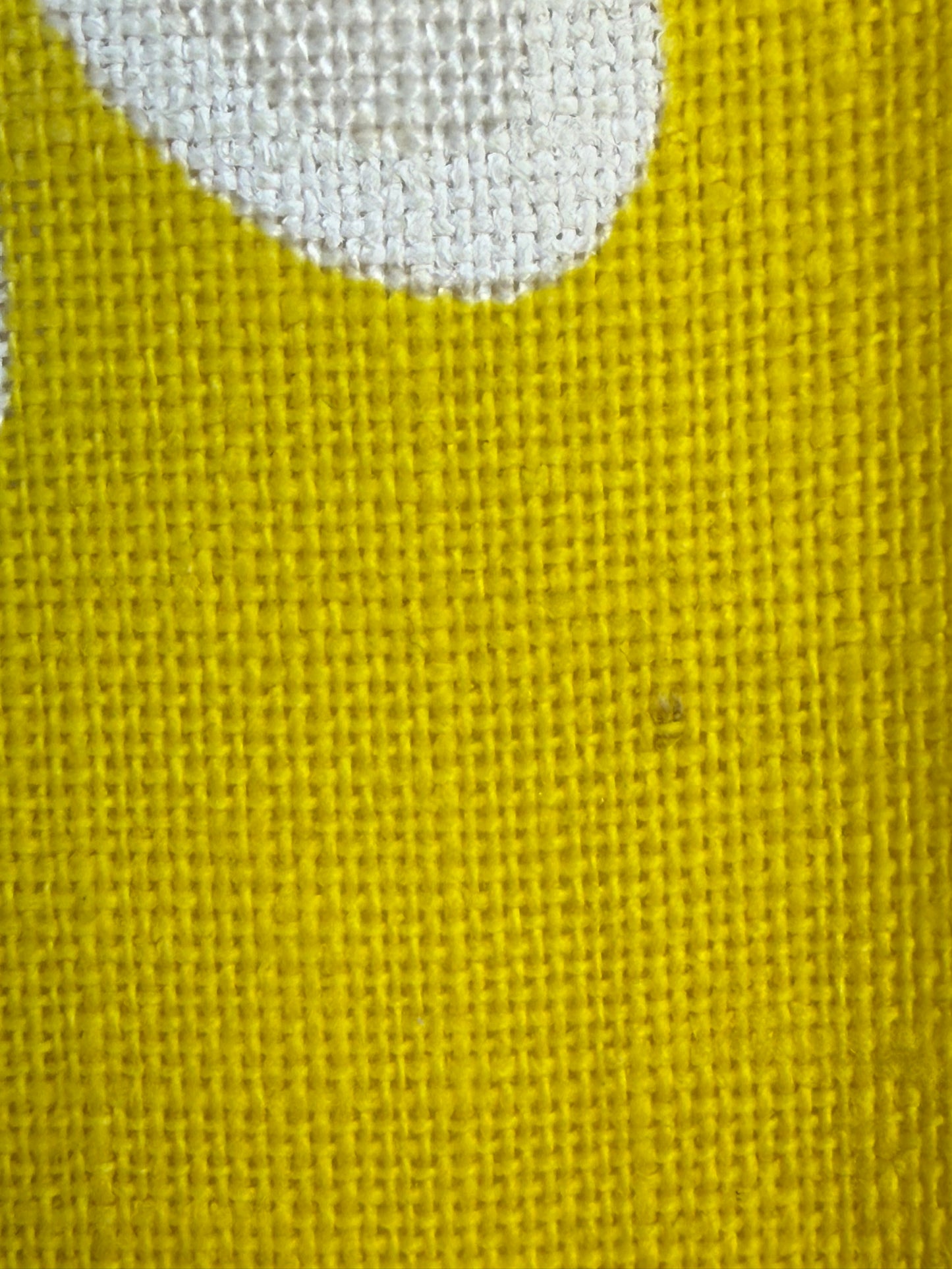 1960s Yellow Floral Mini Dress with Cut Outs and Rings, Handmade Size Small