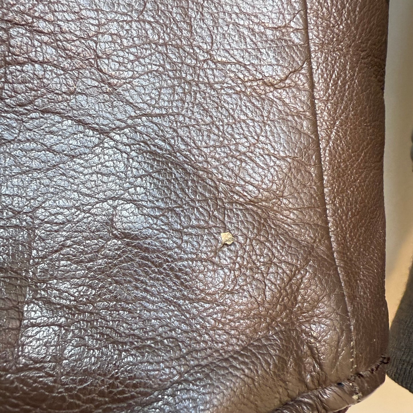 1970s USN Type G-1 Bomber Jacket, Flyers Intermediate, 1972 Vietnam War Era Military Flight Coat, Bill Bros Size 42