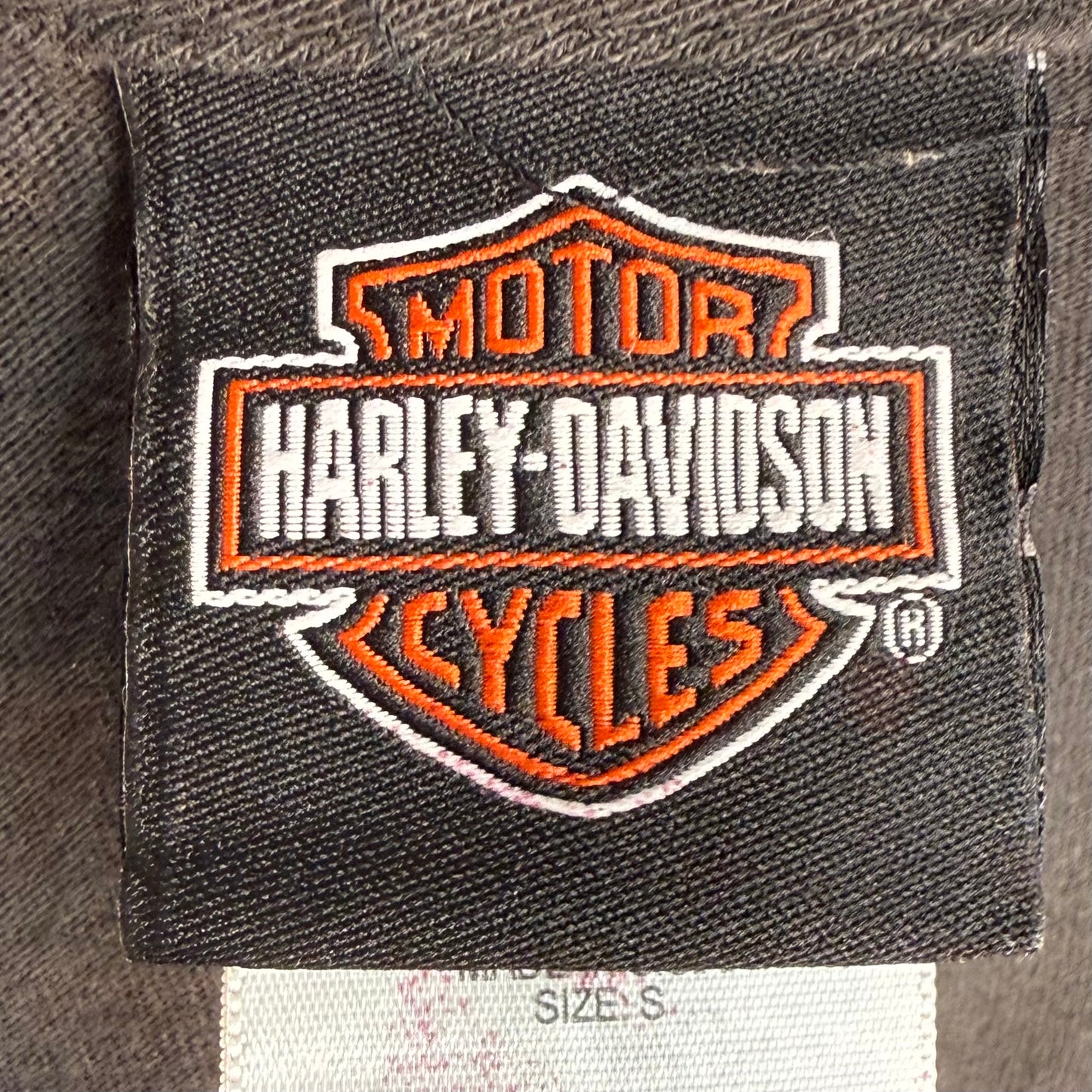 Y2K Harley Davidson All Over Print Eagle T-Shirt, Size Small, Graceland Memphis Tennessee