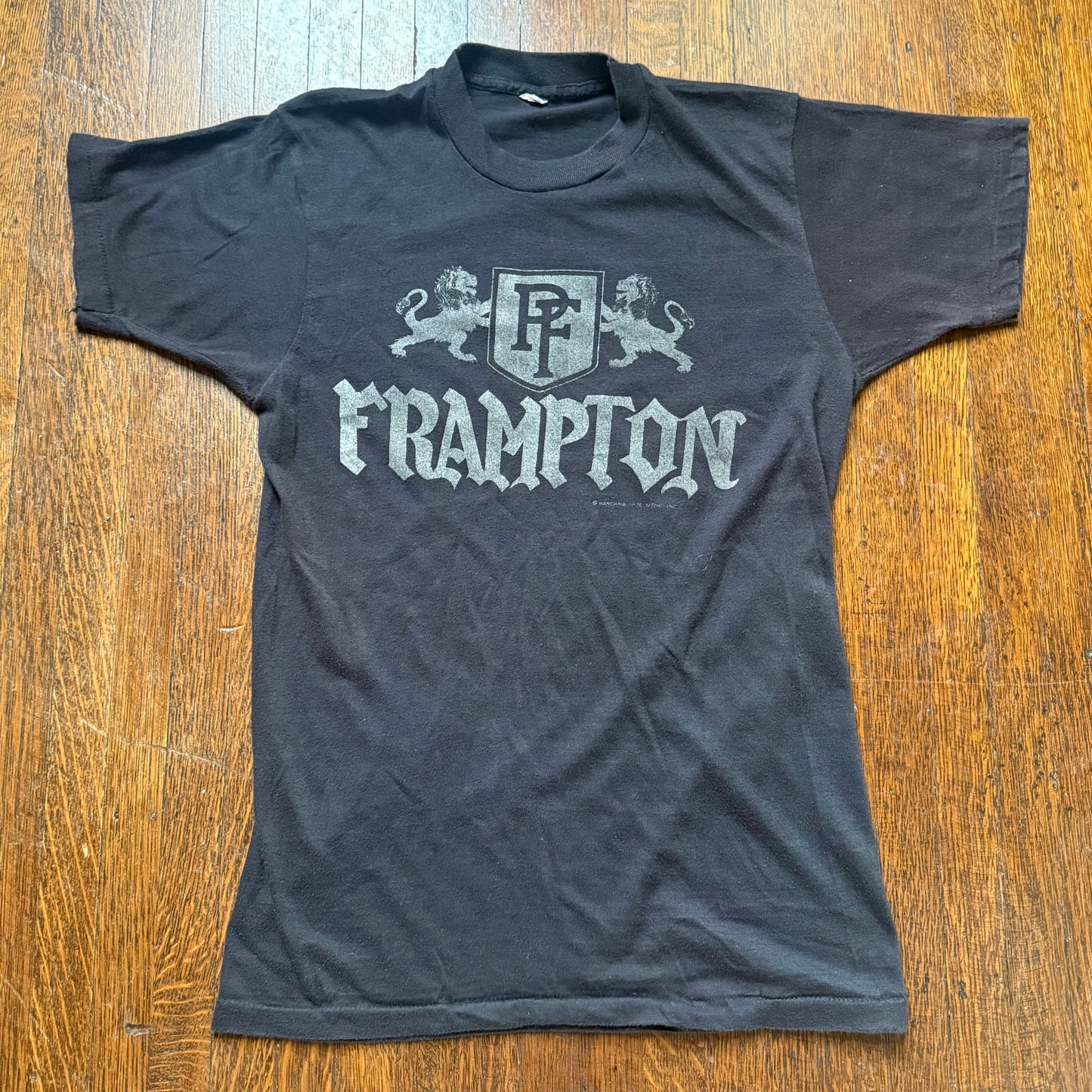1970s Peter Frampton Concert T-Shirt, Back on the Road Summer Tour ‘79, Size Small