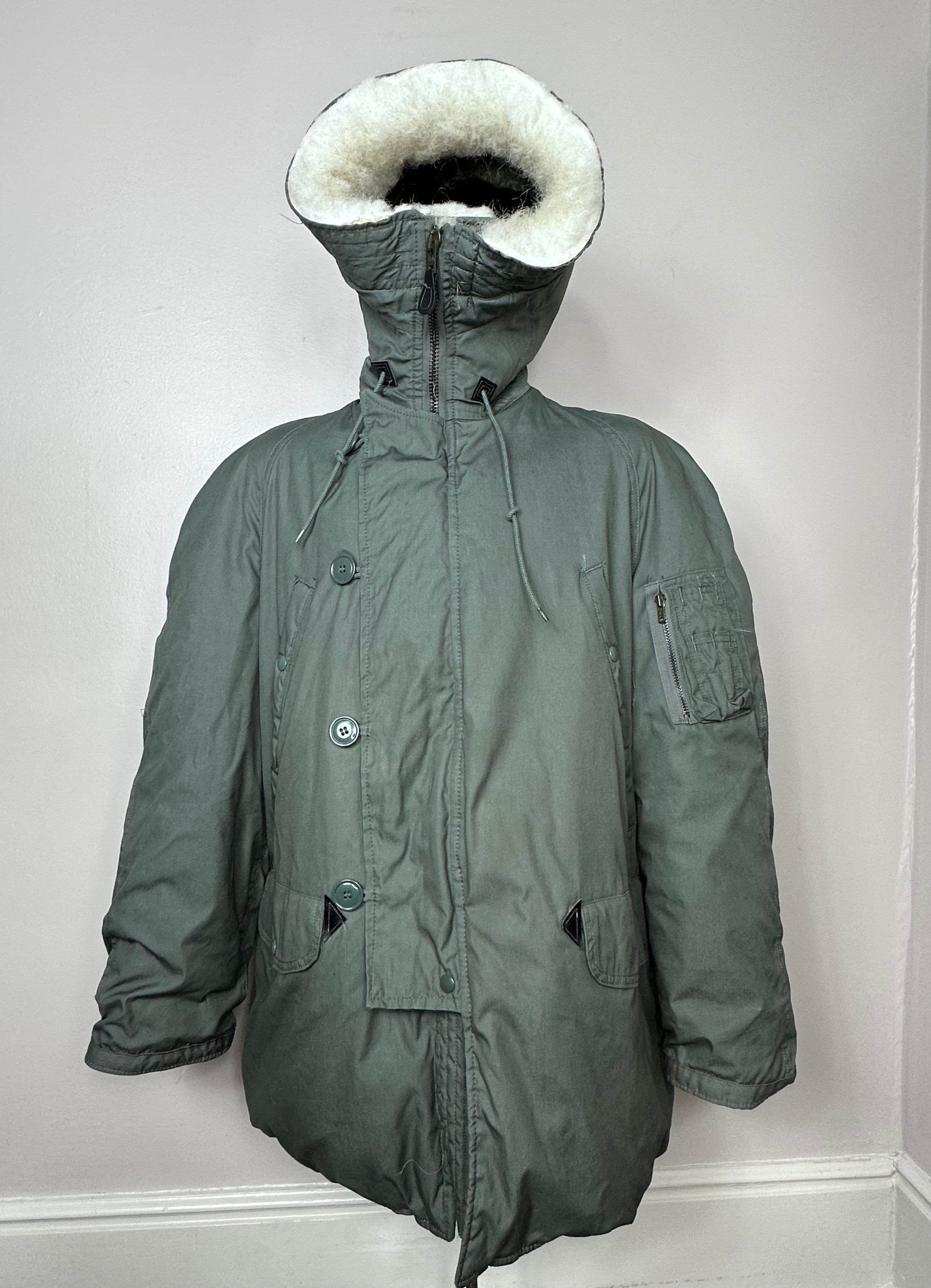 1980s N-3B US Military Issue Parka, Greenbriar Industries