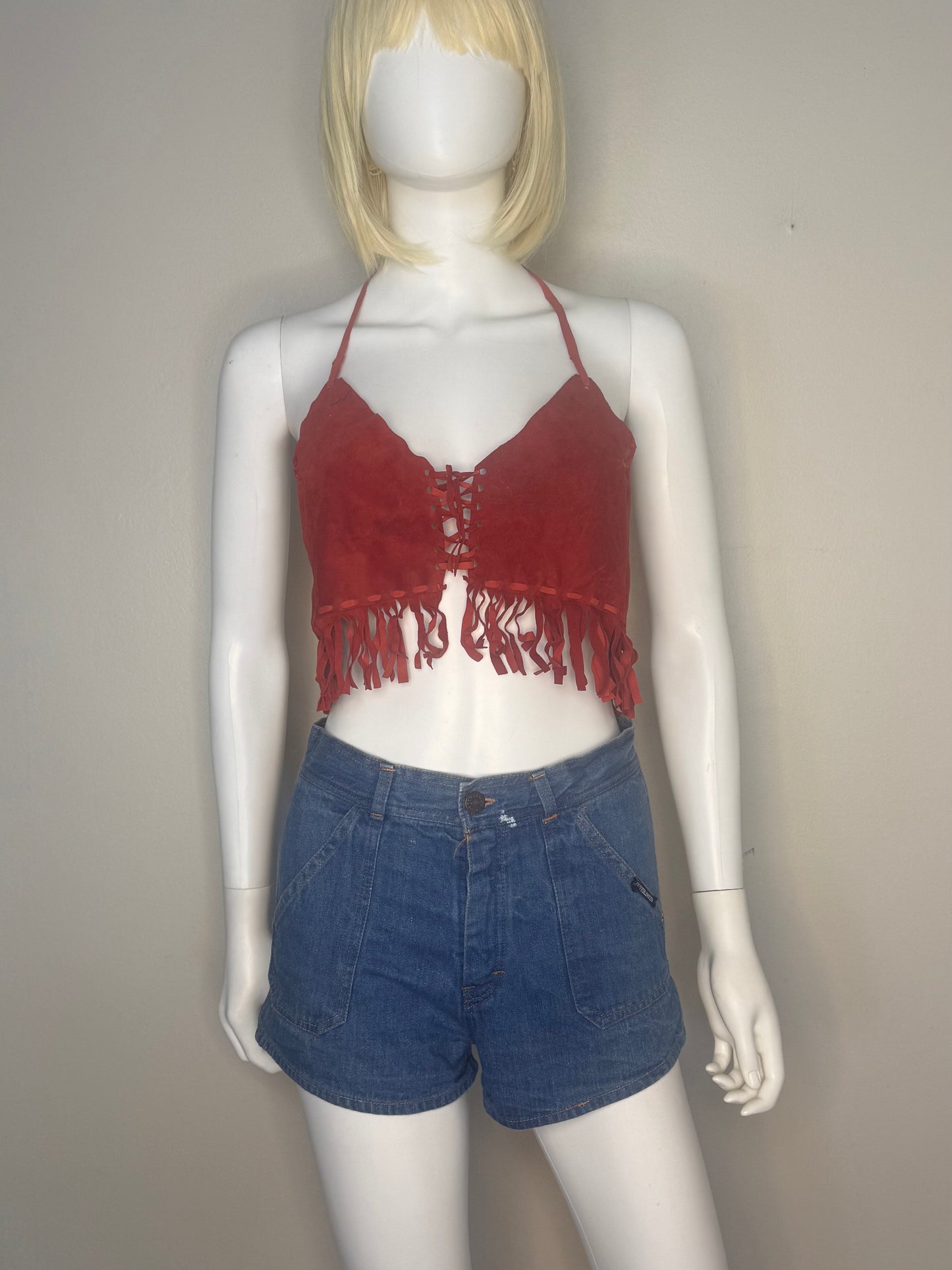 1970s Denim Shorts, Outerlimits Size XS