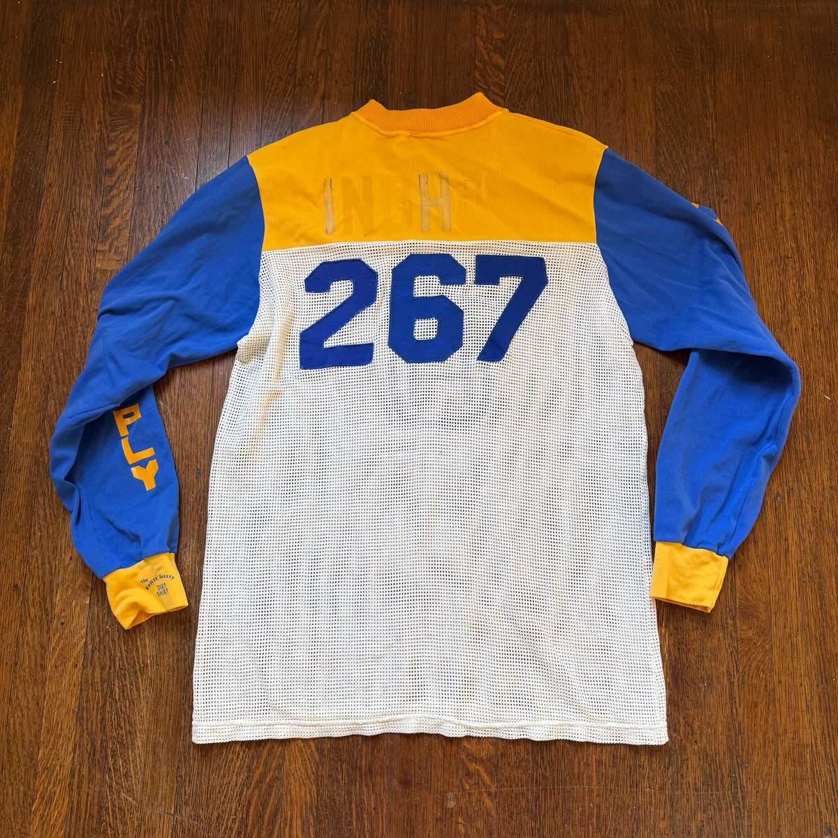 1970s Husqvarna Motocross Jersey, Cycle Supply, The Knitty Gritty Dirt Shirt Size Large, No 267