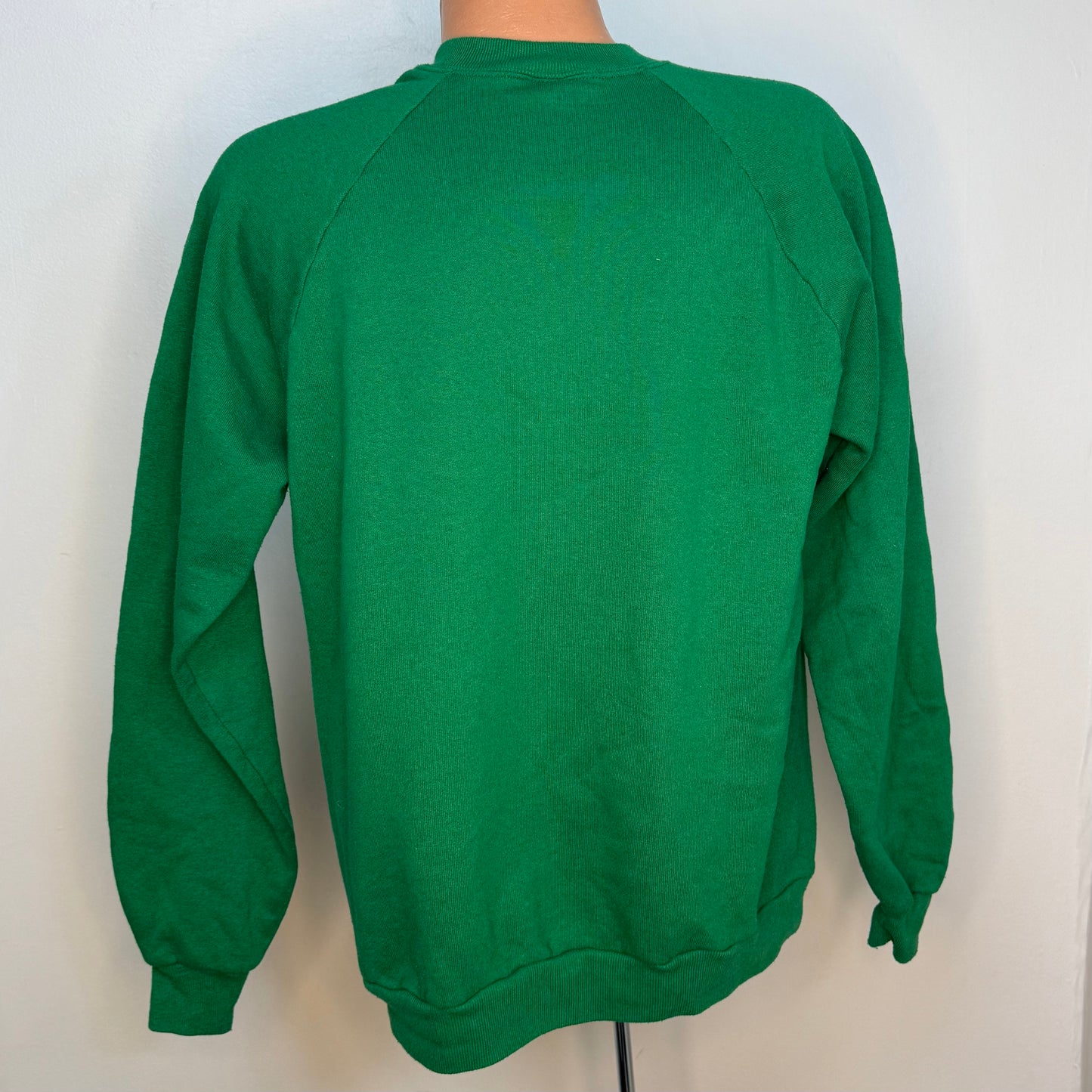 1980s Christmas Sweatshirt, Jingle Bell University, National Screenprint Size Large