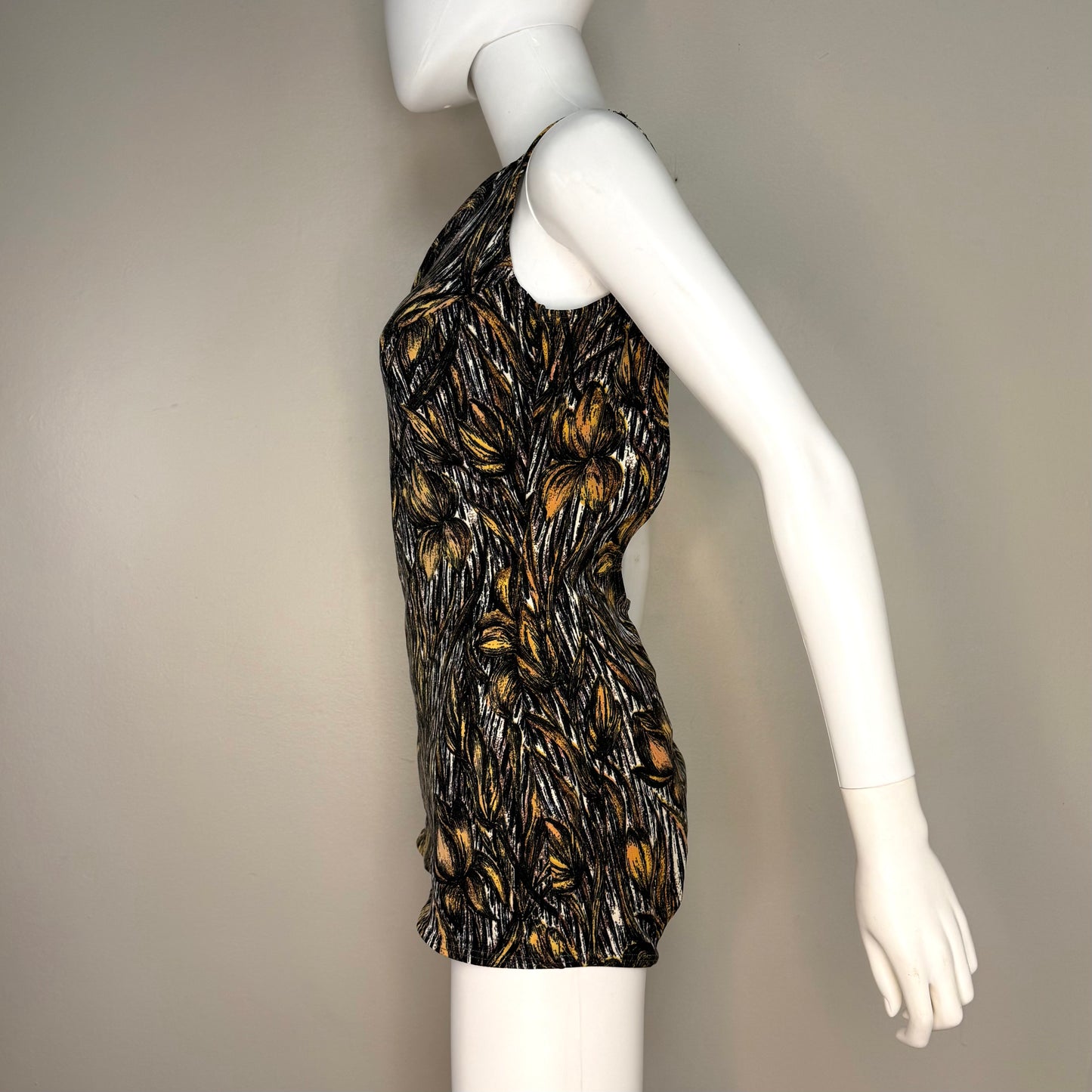 1960s Floral Swimsuit, Linda Lu Size Medium, Beeren of Holland, One Piece