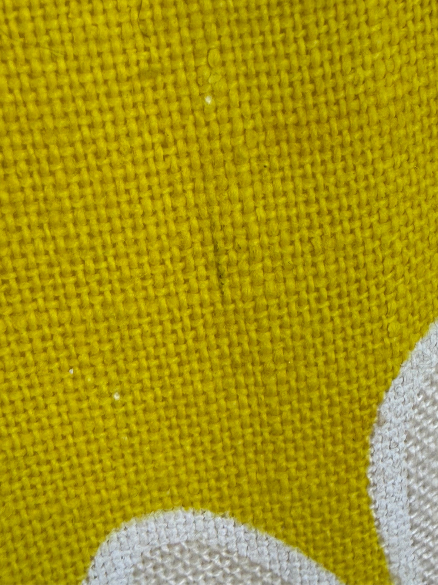 1960s Yellow Floral Mini Dress with Cut Outs and Rings, Handmade Size Small