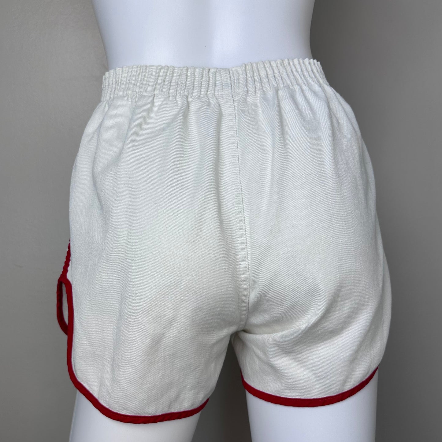 1970s Gym Shorts, MUS, Champion Blue Bar Size XS/Small, Memphis University School