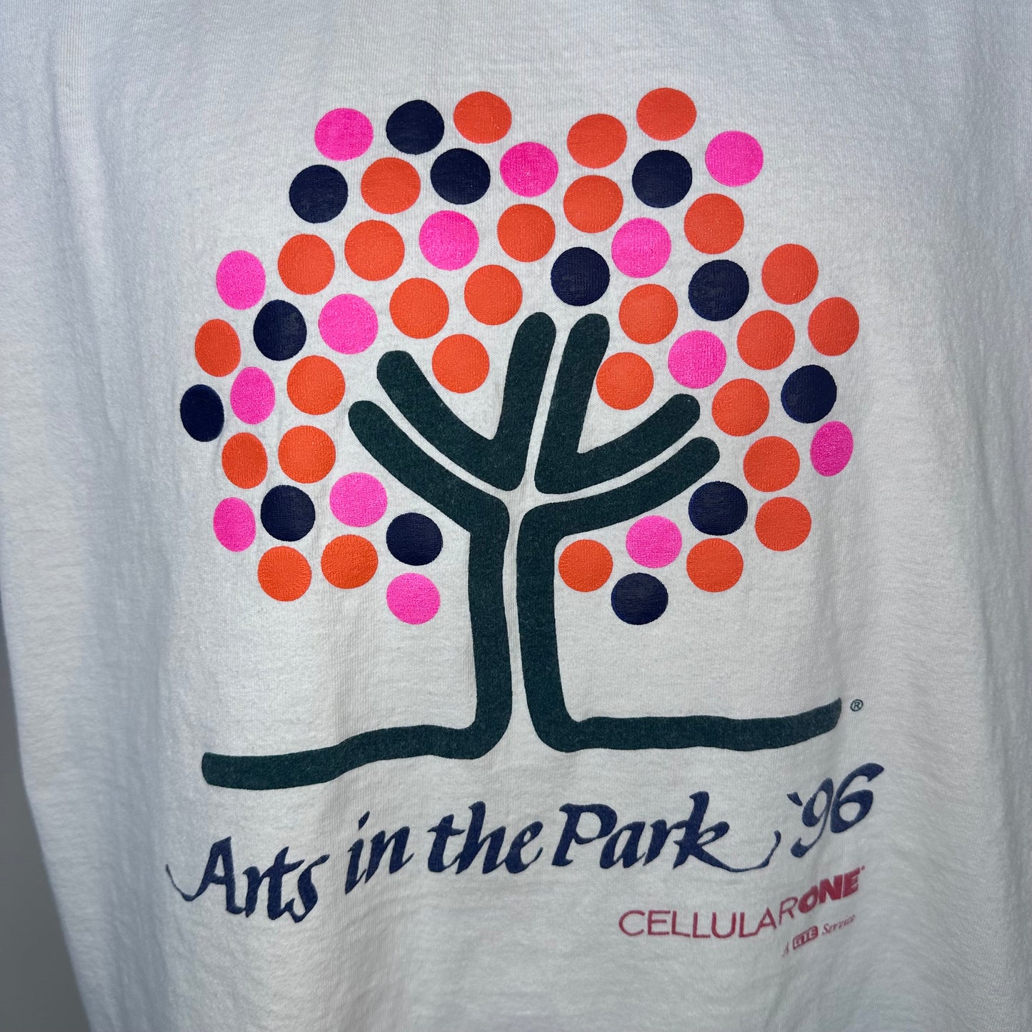 1990s Memphis Arts in the Park 96 T-Shirt, All Sport Size XL