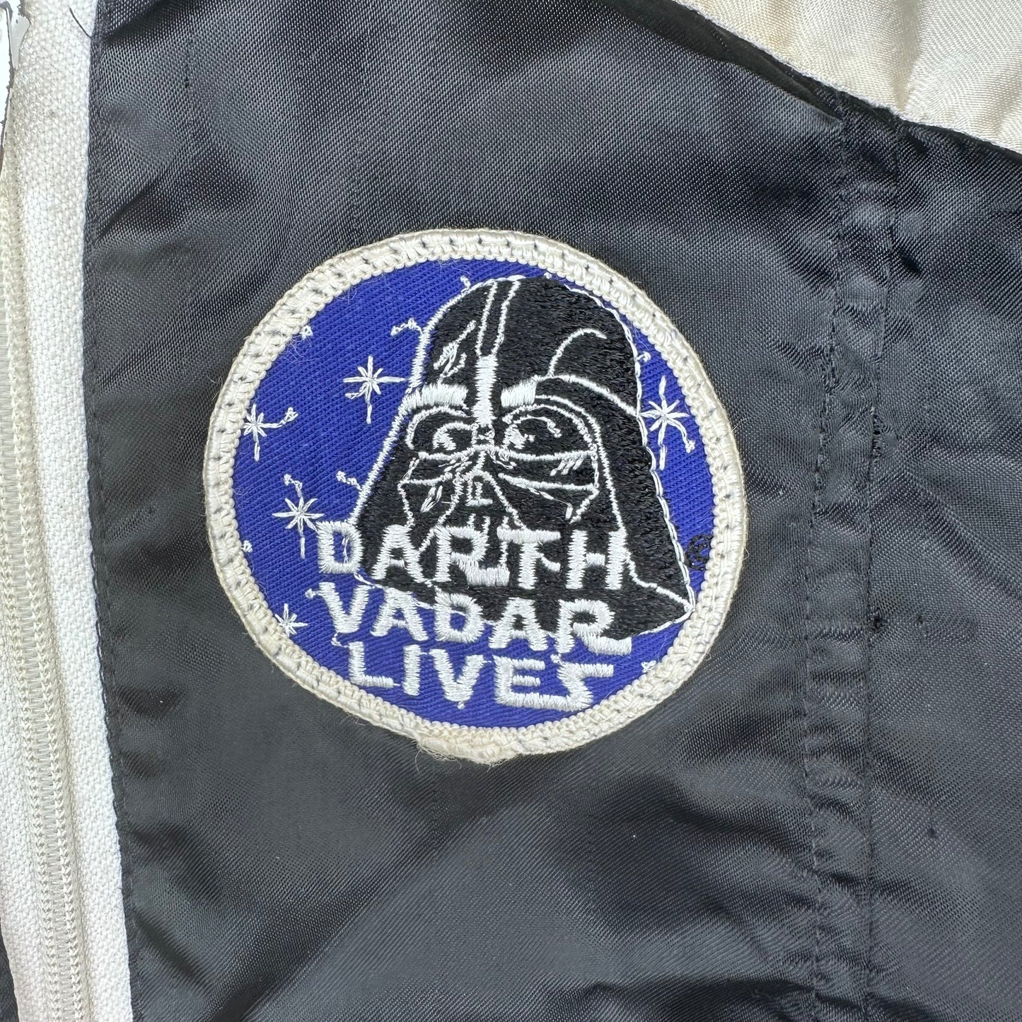 1970s Stars Wars Jacket, Darth Vader Lives, Bright Red Group Size 8