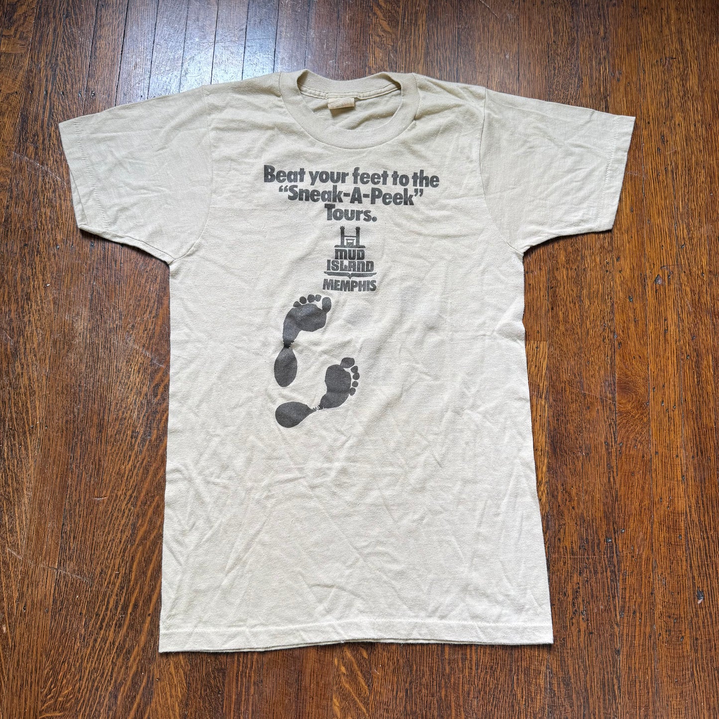 1980s Mud Island Memphis T-Shirt, Art Works Size Small