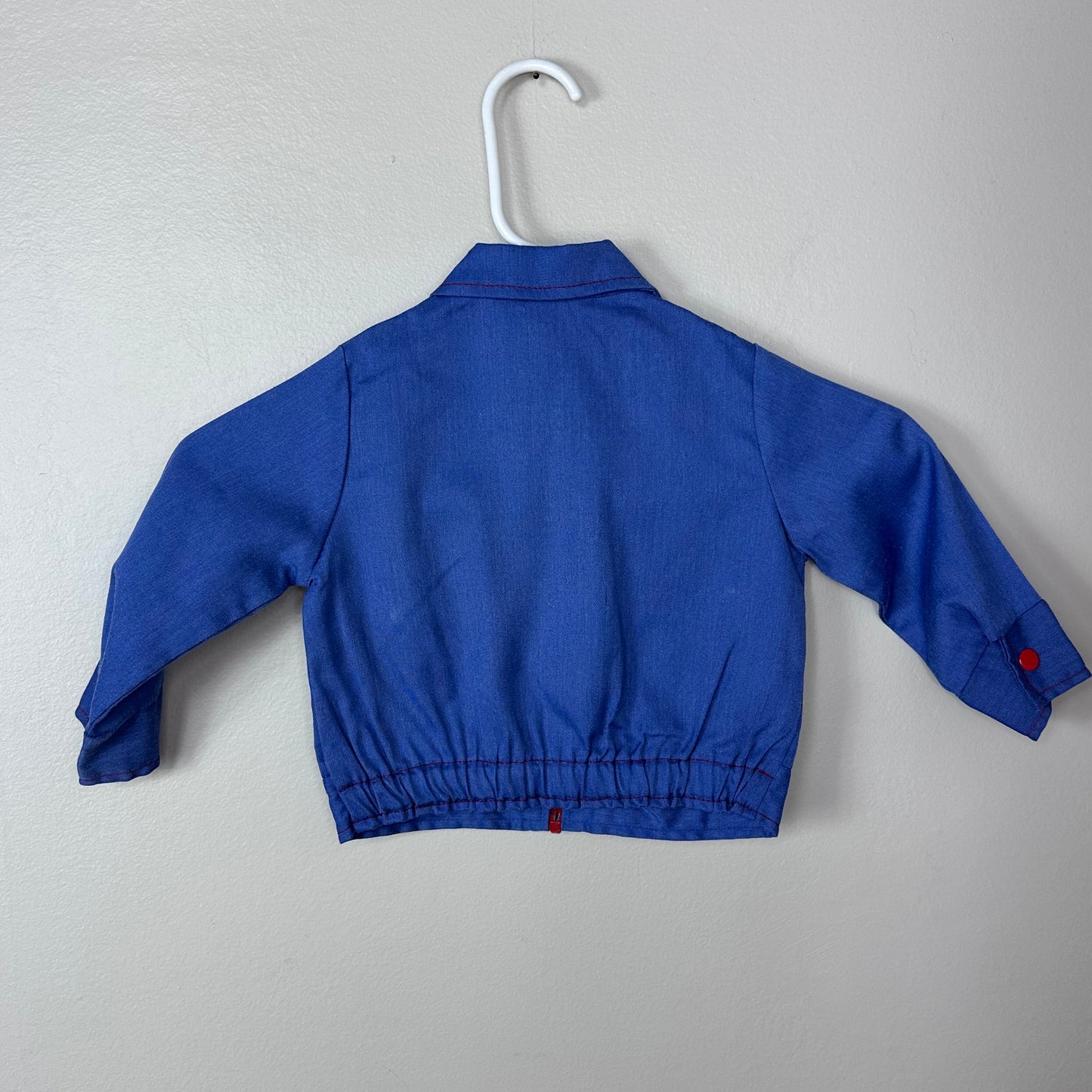 1970s Kids’ Blue and Red Jacket Size 24 Months