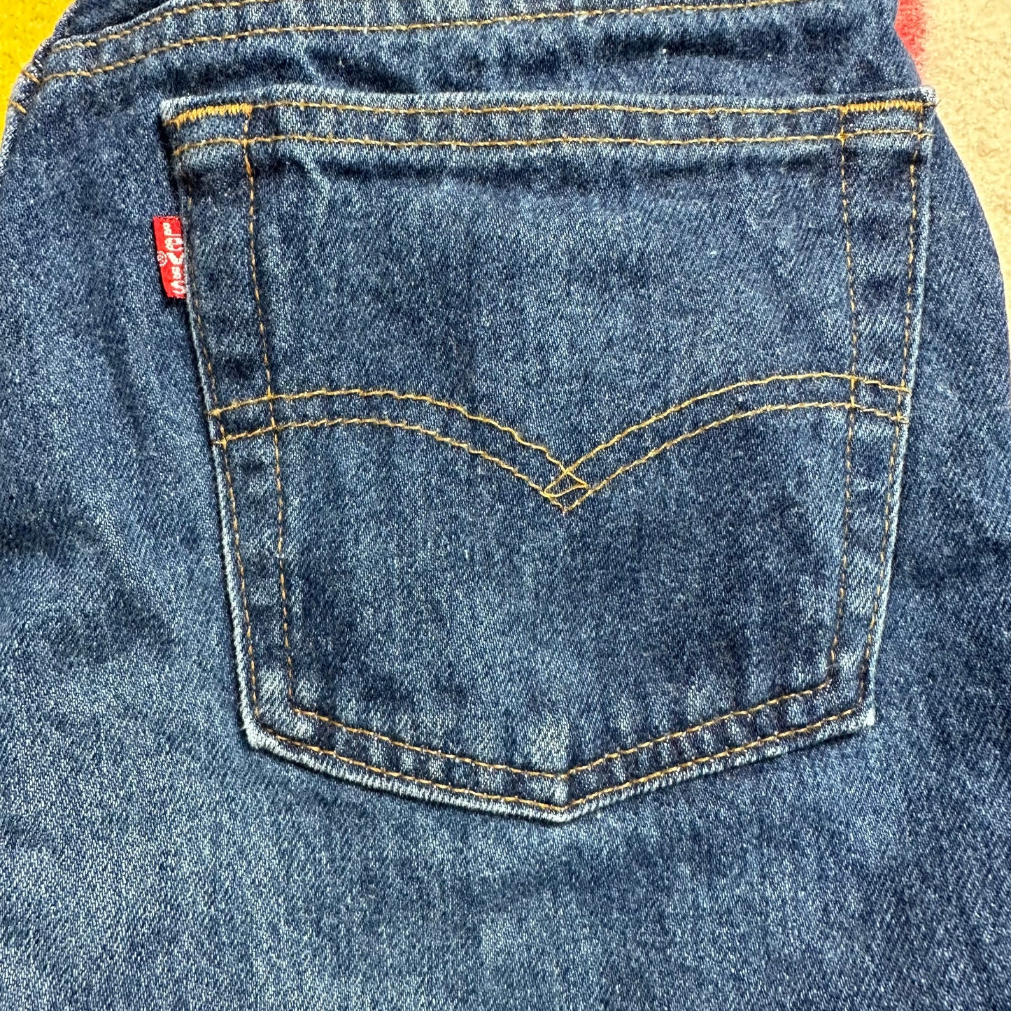 1980s Levi’s 501 Blue Jeans, 27"x30.5"