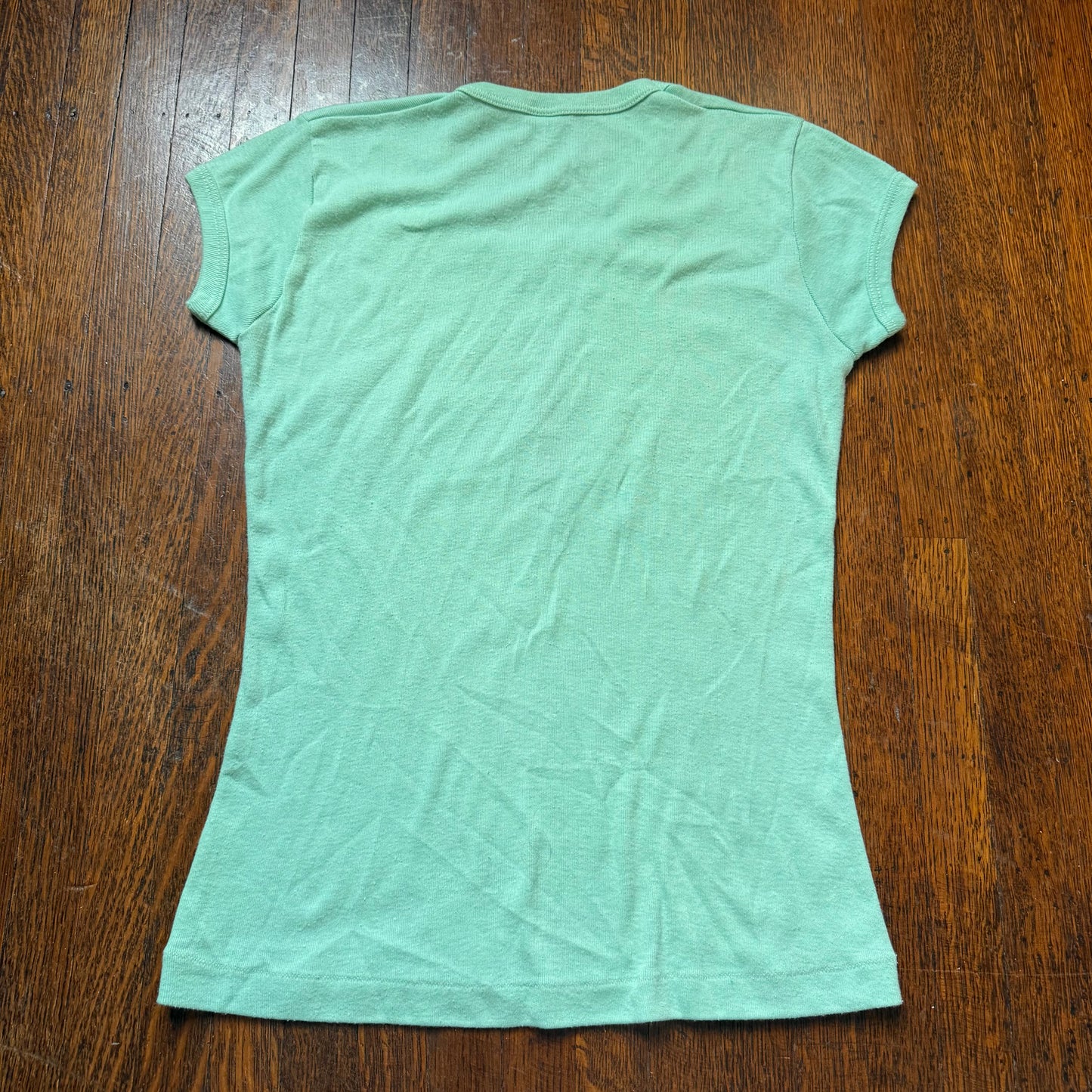 1970s Savarin’s Blues Alley Memphis Bar T-Shirt, Feminine Cut Ringer Tee Size XS/Small, 60 So Front St