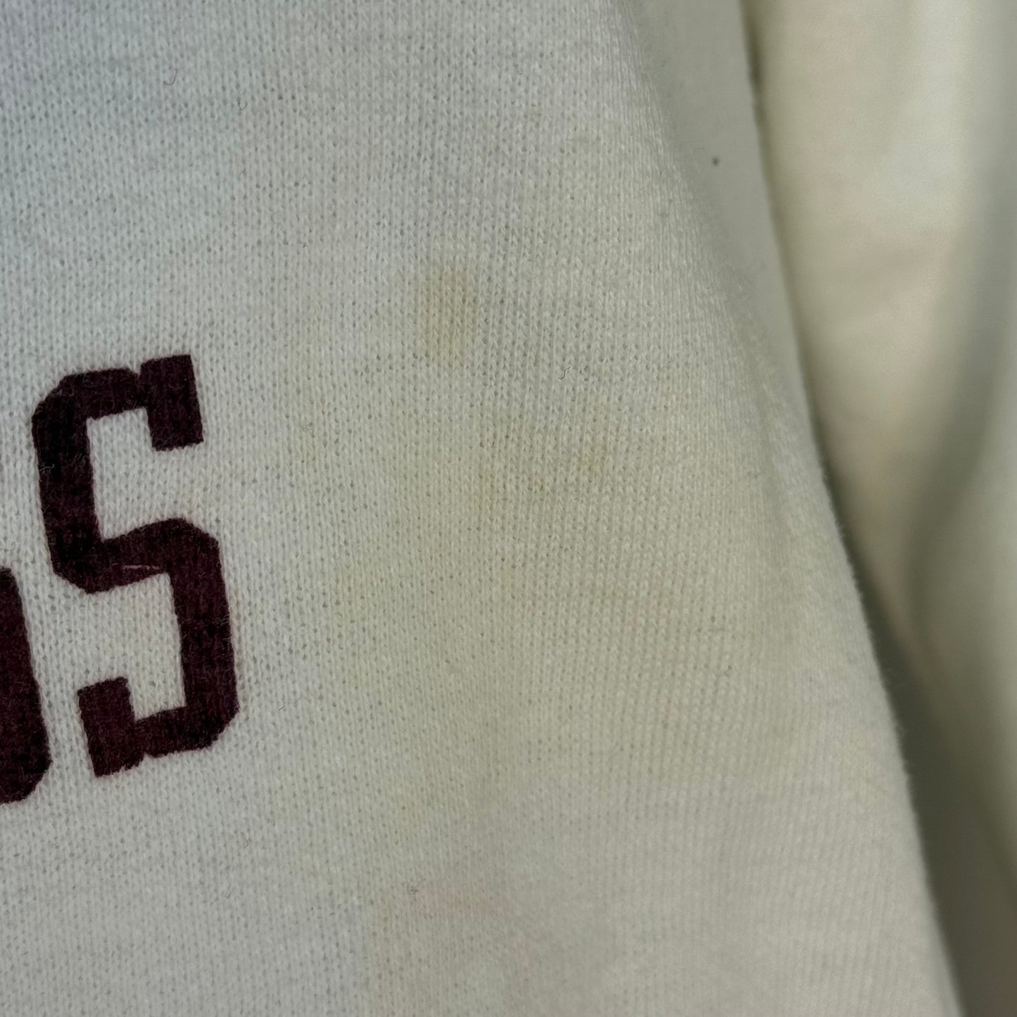 1970s Mississippi State University Bulldogs Sweatshirt, Size XS-Small