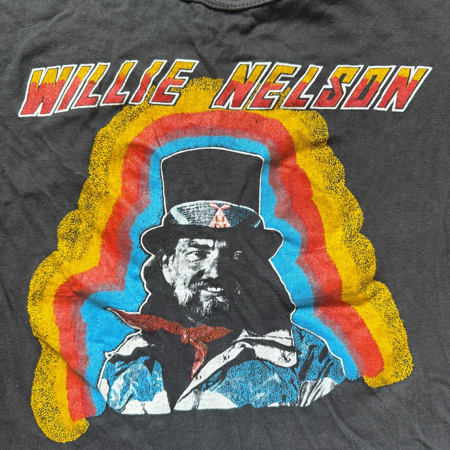 1970s Willie Nelson Concert T-Shirt, Bonnie Raitt, Mid South Coliseum Memphis, Fantasy Size Small, Parking Lot Tee