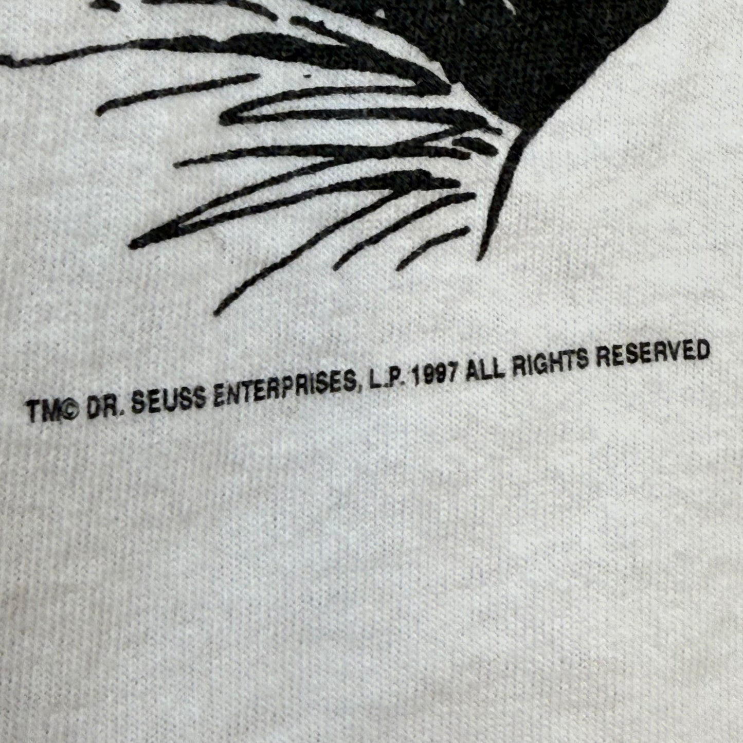 1990s How the Grinch Stole Christmas T-Shirt, Dr Seuss Wear Size Large, Reindeer Dog Max, 1997