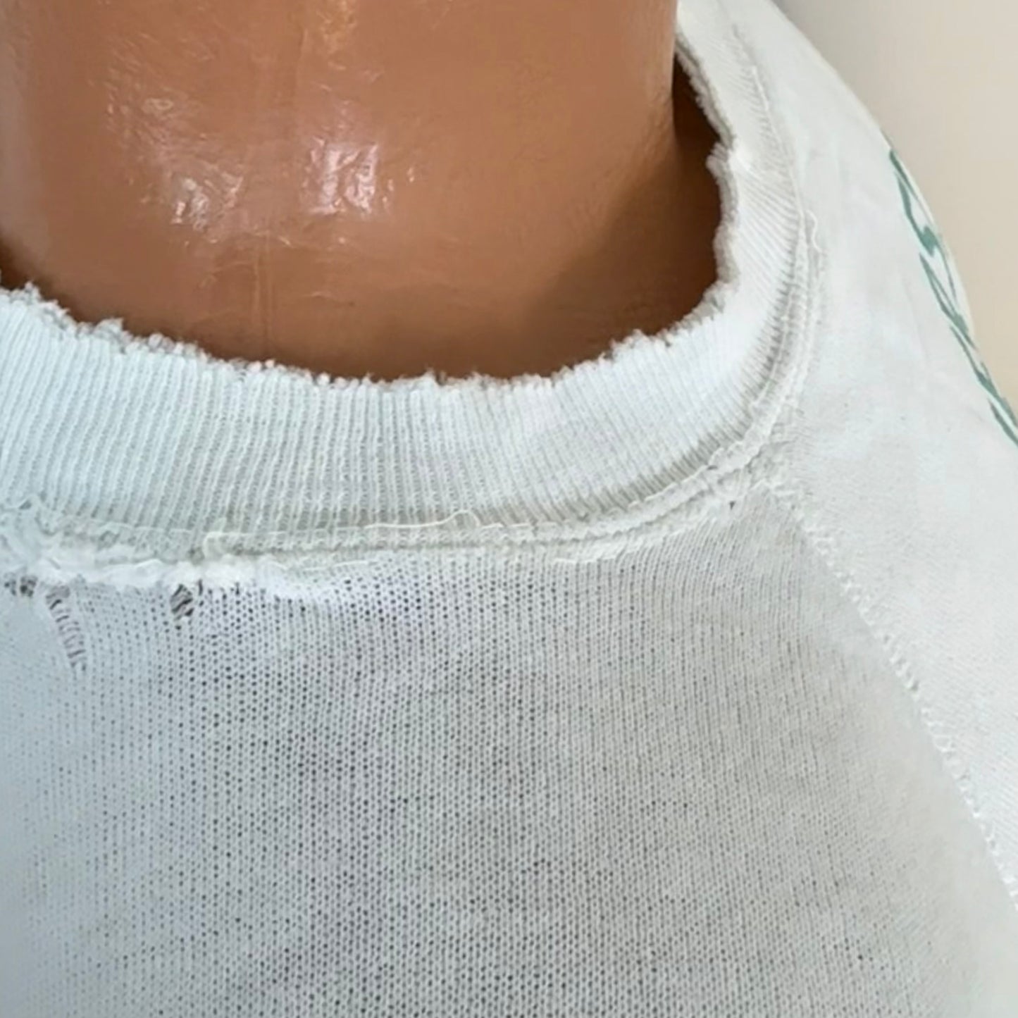 1960s University of Hawaii Sweatshirt, Distressed, Size Large-XL