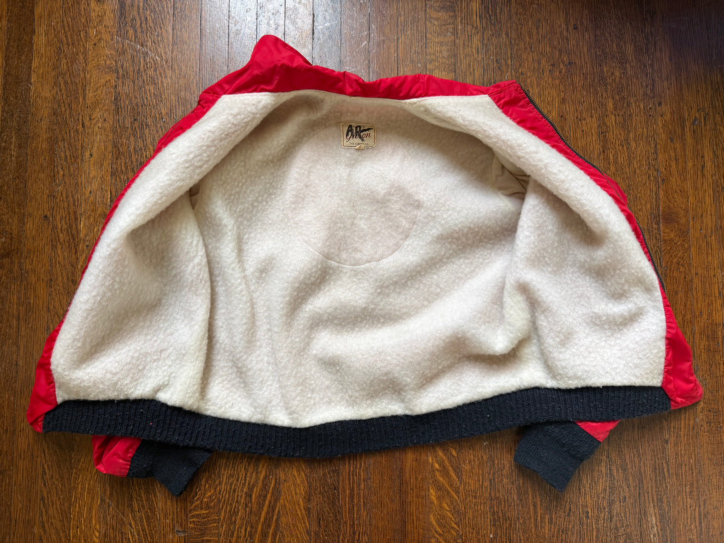 1950s/60s Buccaneer Band Disque Jr High Red Jacket, The Gibson Co Youth XL, Pirate
