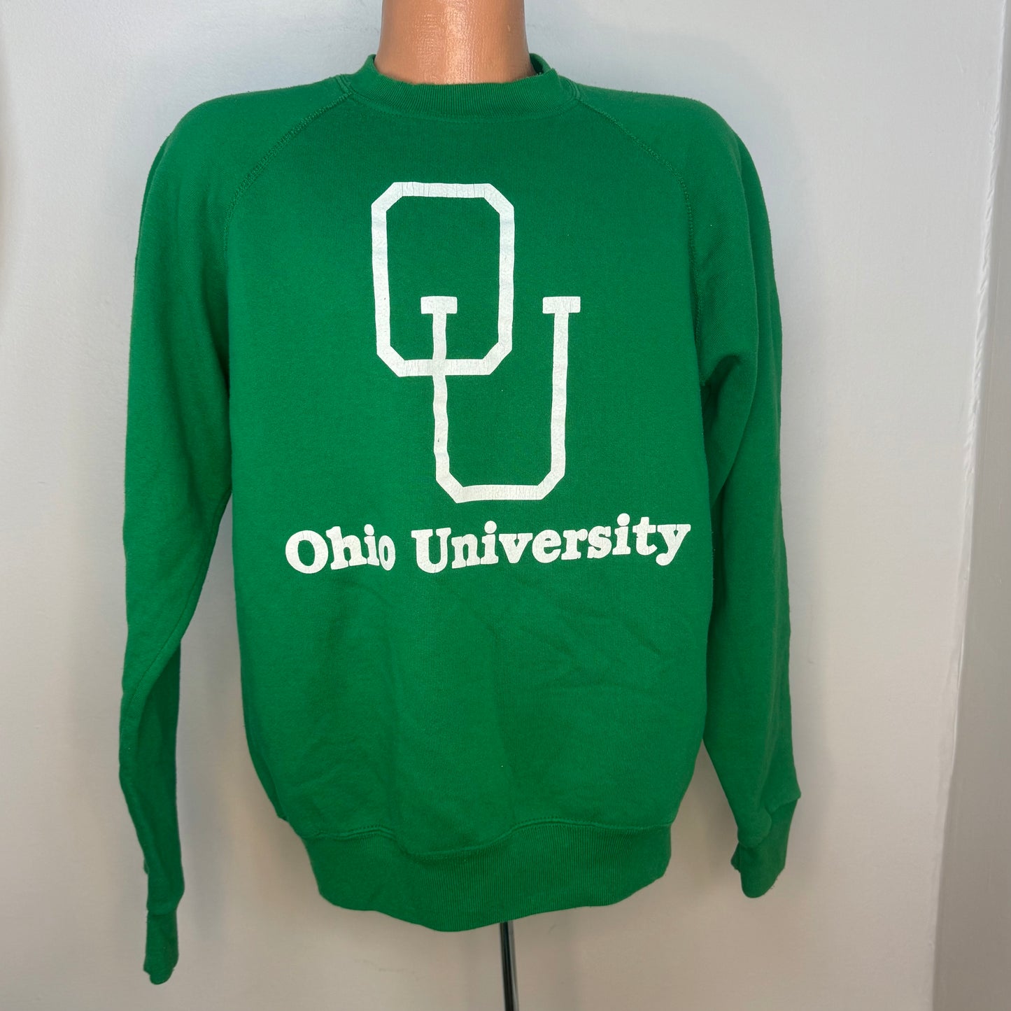 1980s/90s Ohio University Sweatshirt, Santee Sweats Size XL, OU Bobcats